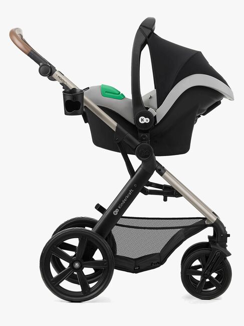 Kinderkraft MOOV 2 4-in-1 Kombikinderwagen, Moonlight Grey
