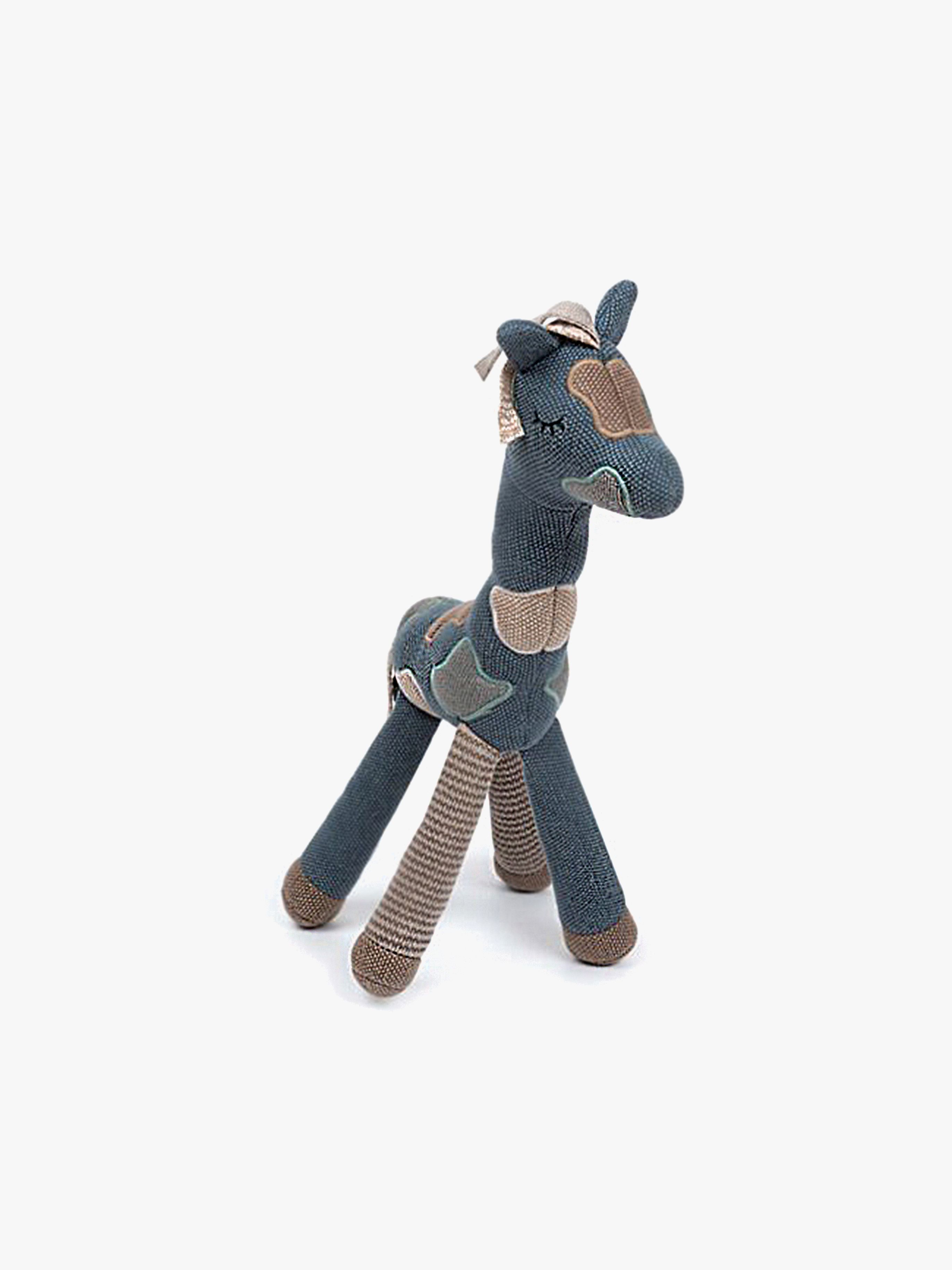 Smallstuff Aktivitätsspielzeug Giraffe, Blau, Babyspielzeug