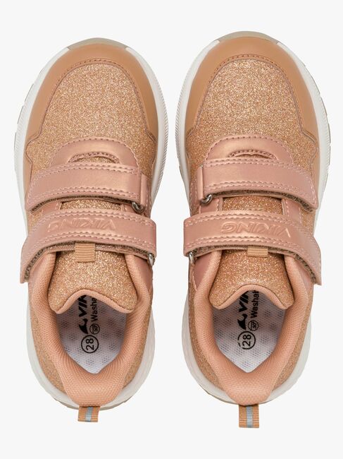 Viking Bouncy Glitter 2V Sneaker, Gold
