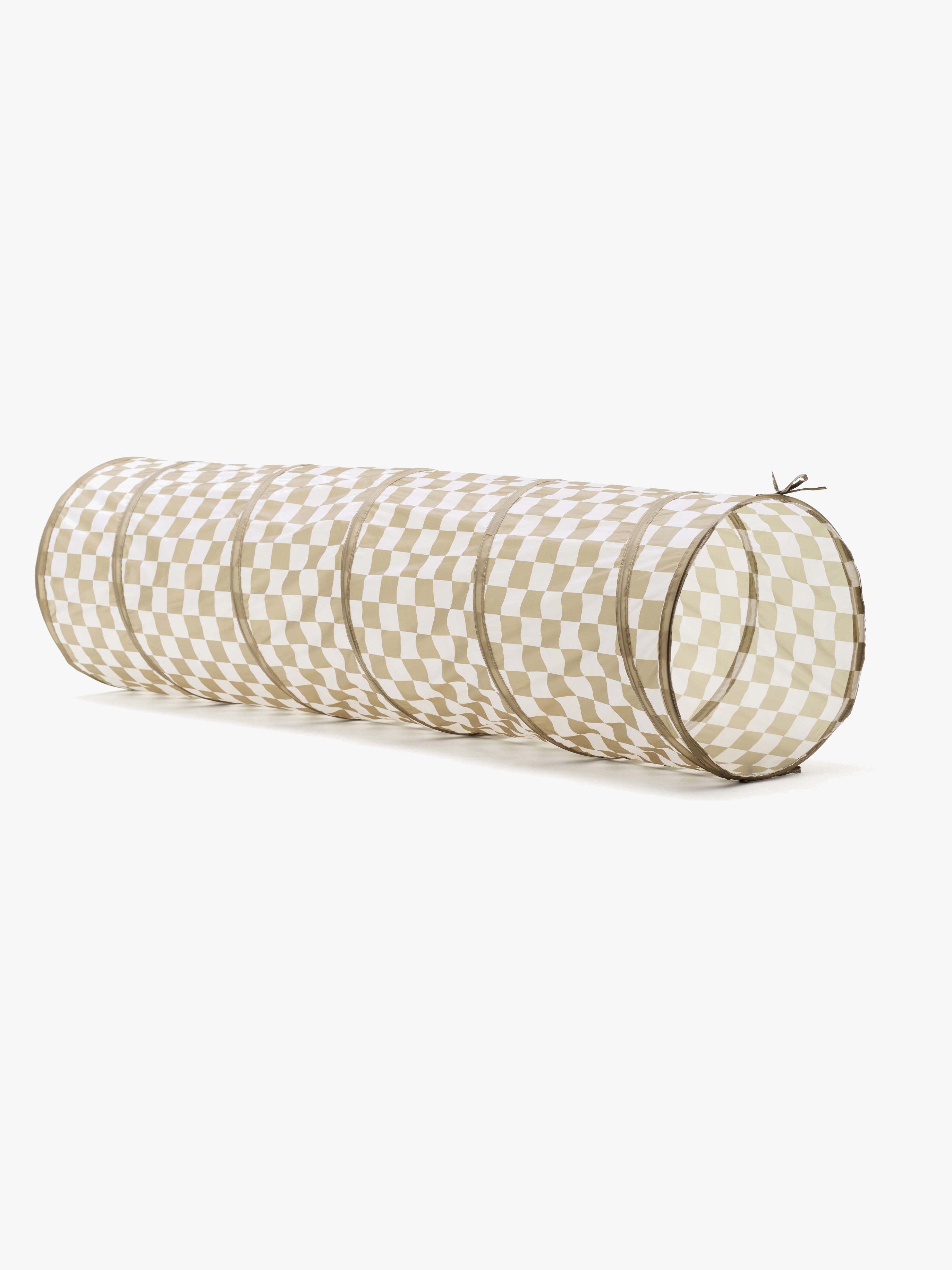 Spieltunnel Kariert, Khaki