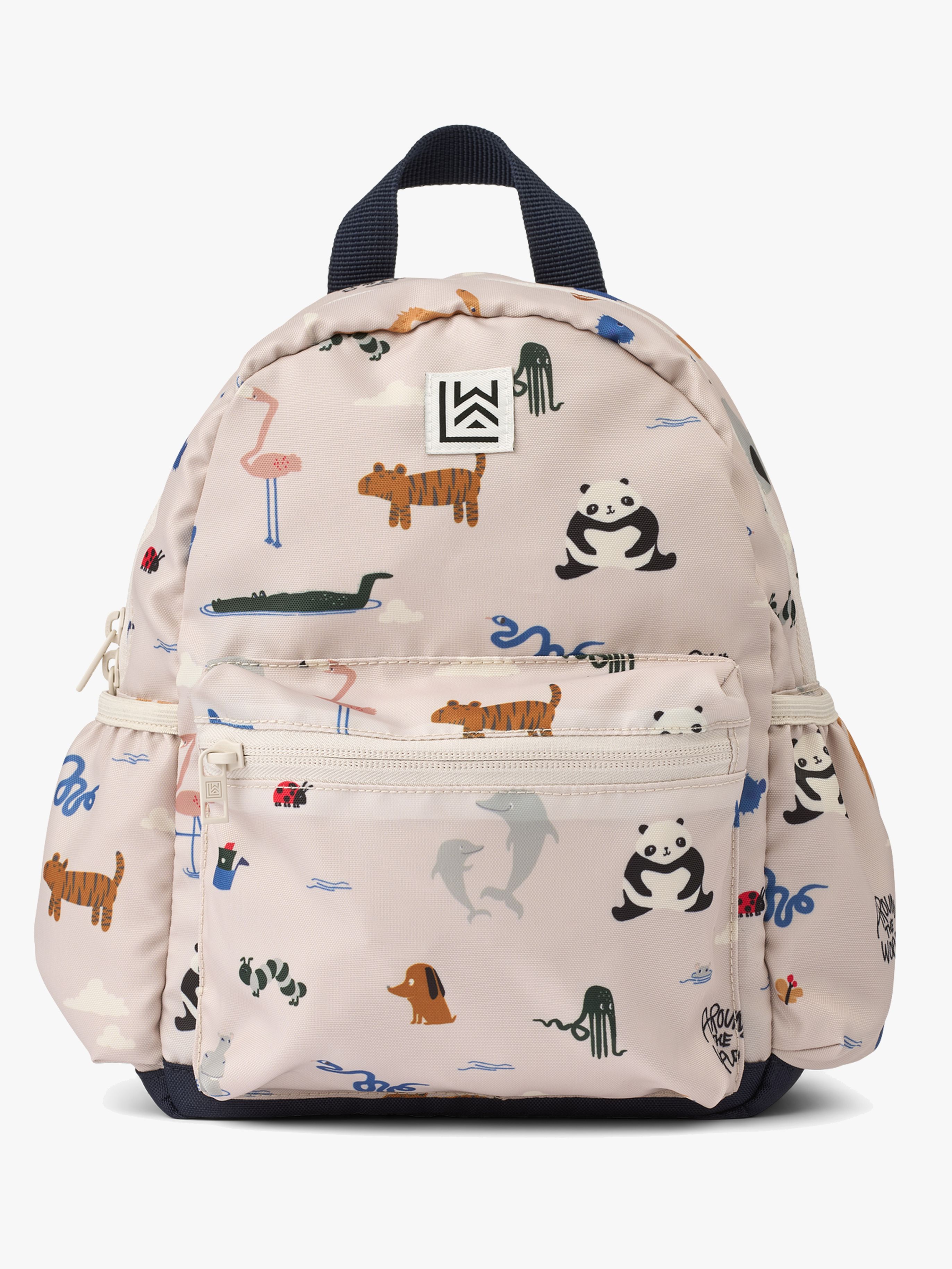 LIEWOOD Andreas Kinder Rucksack, Around the World/Sandy