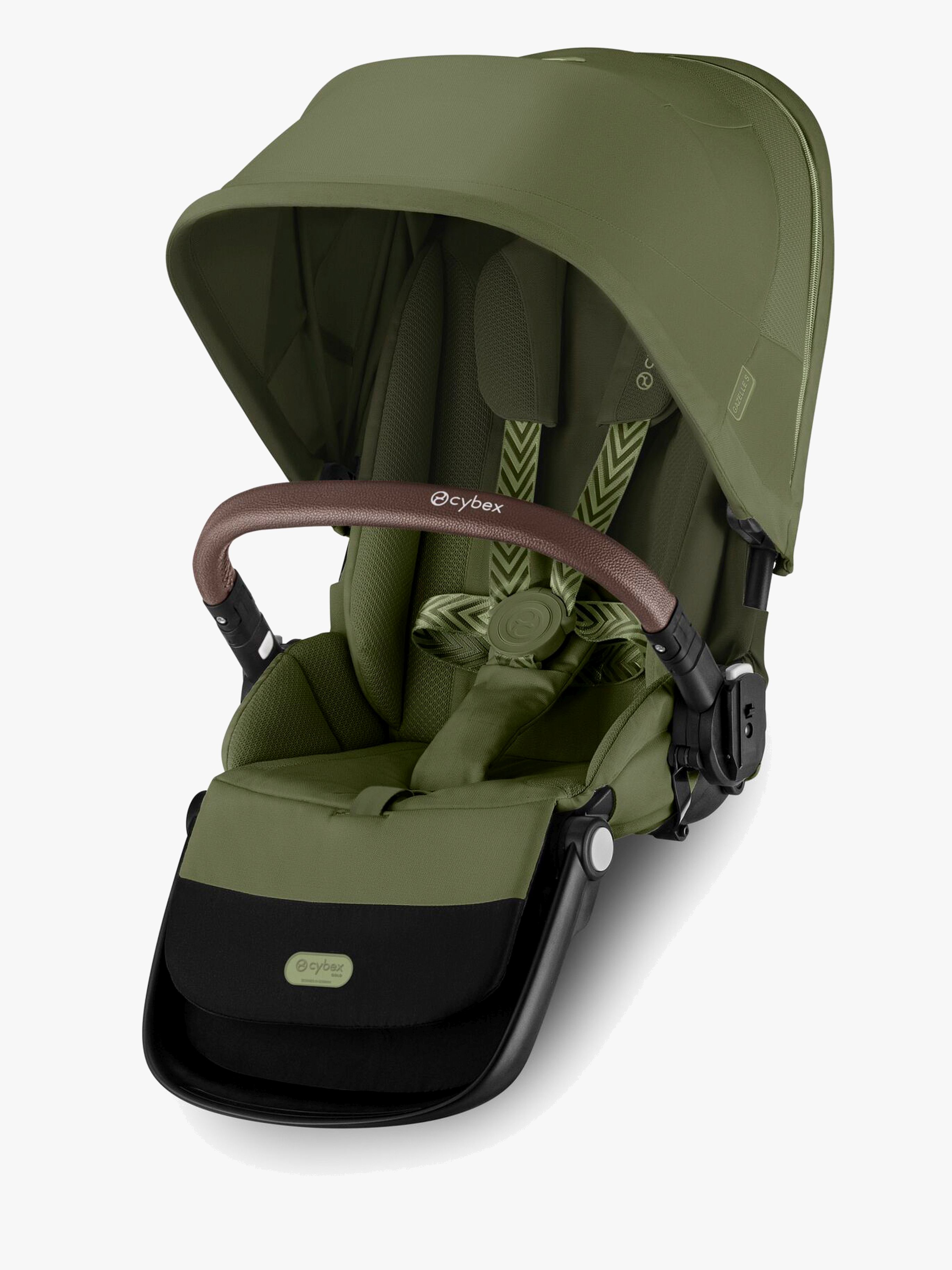 Cybex GAZELLE S Sitz, Black/Moss Green