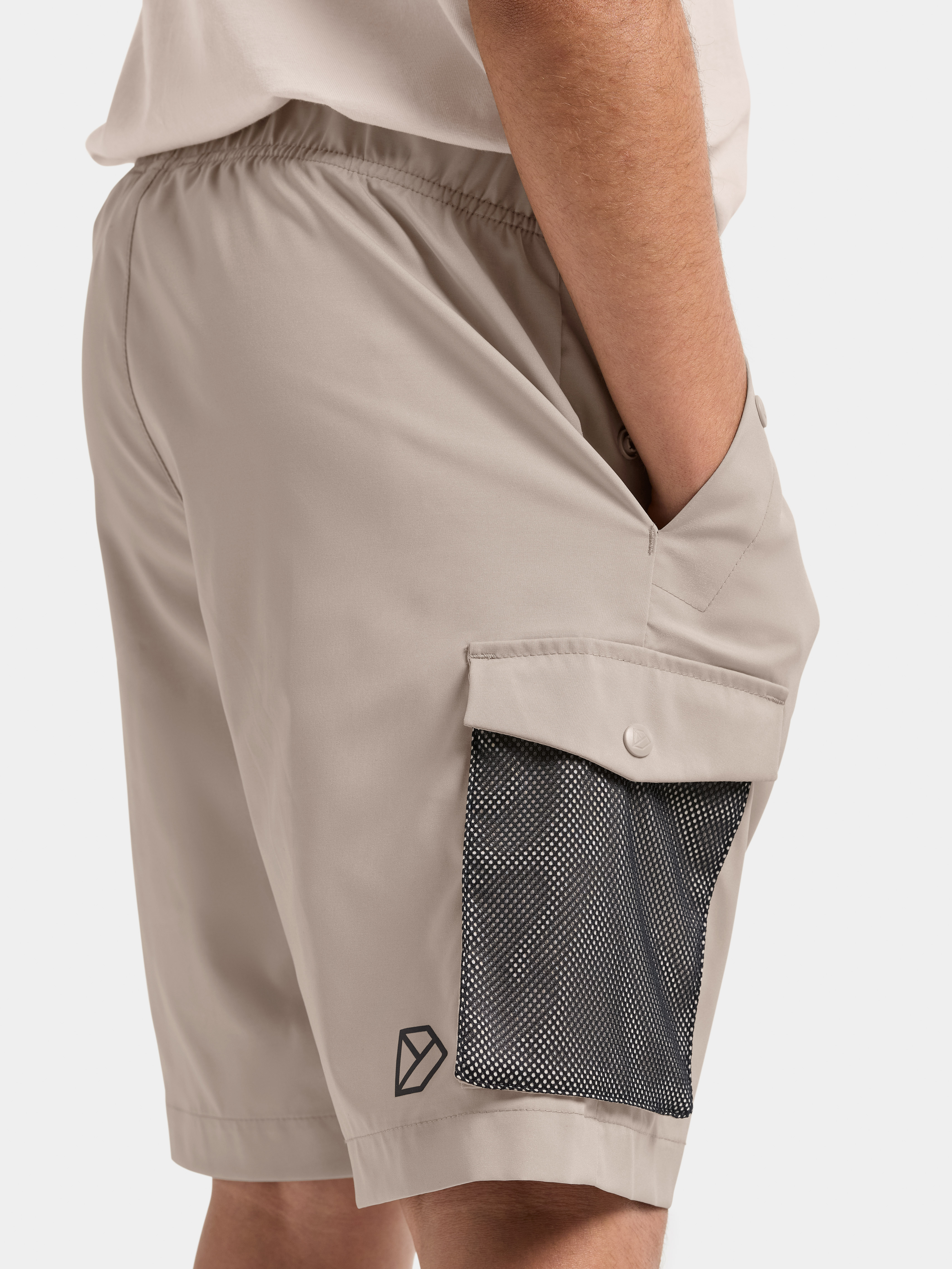 Didriksons Quartz Shorts, Beach beige, 170