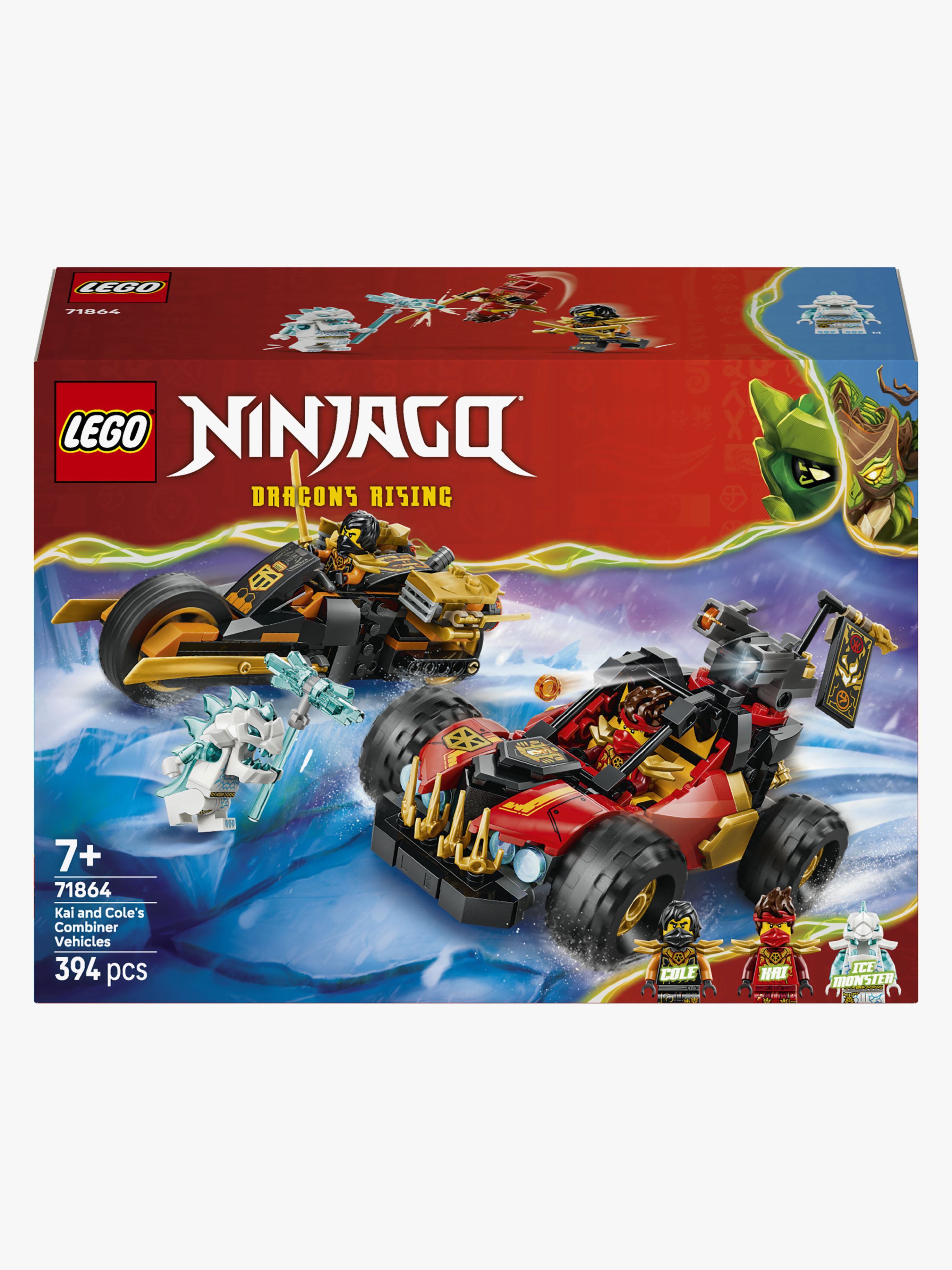 Ninjago 71864 Kais und Coles Kombi-Flitzer