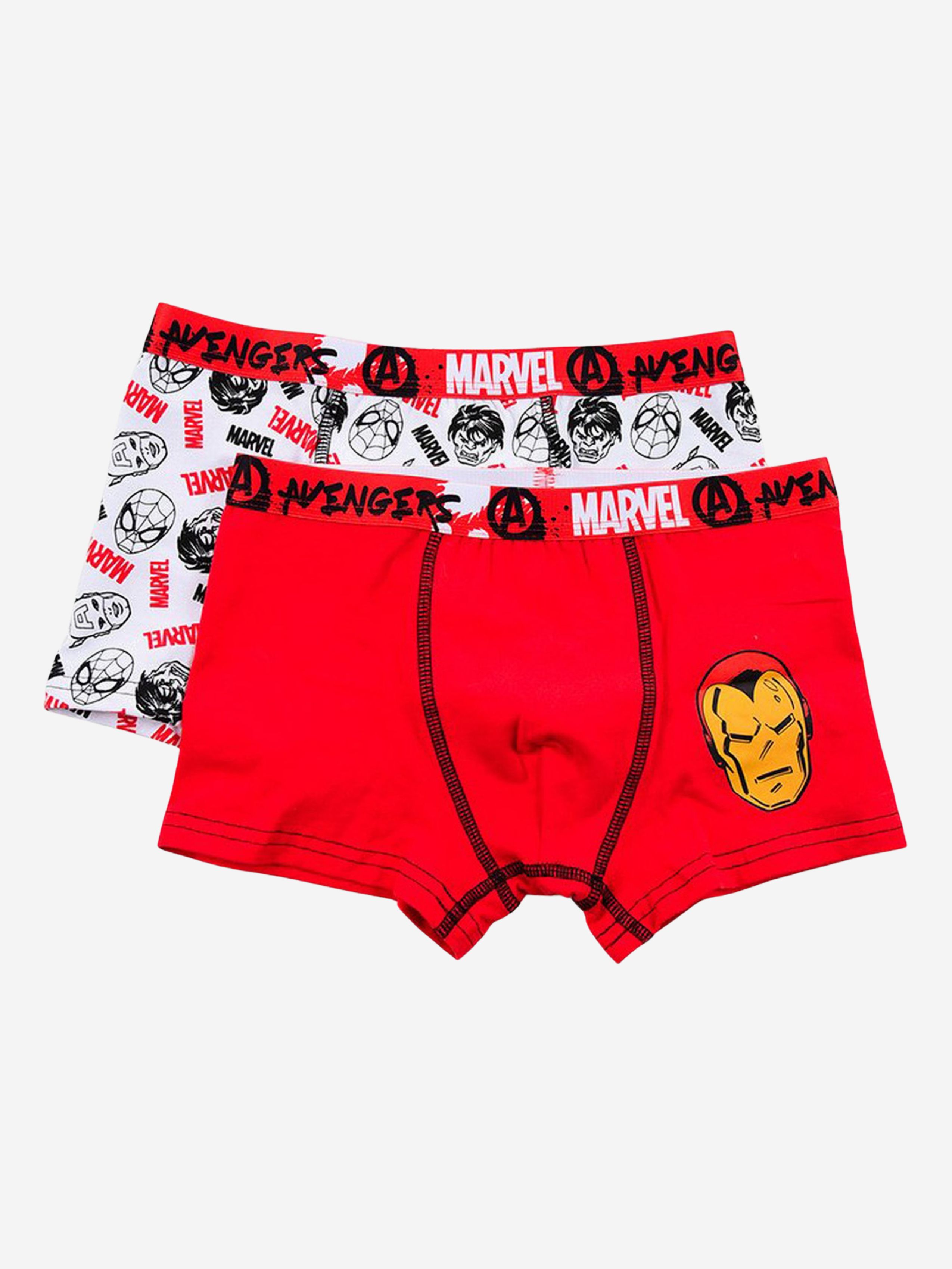 Marvel Avengers Boxer Unterhosen 2er-Pack, Mehrfarbig, 122-128