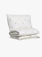 Alice & Fox AVIVA Bettwäsche Babybett 100x130, Weiß