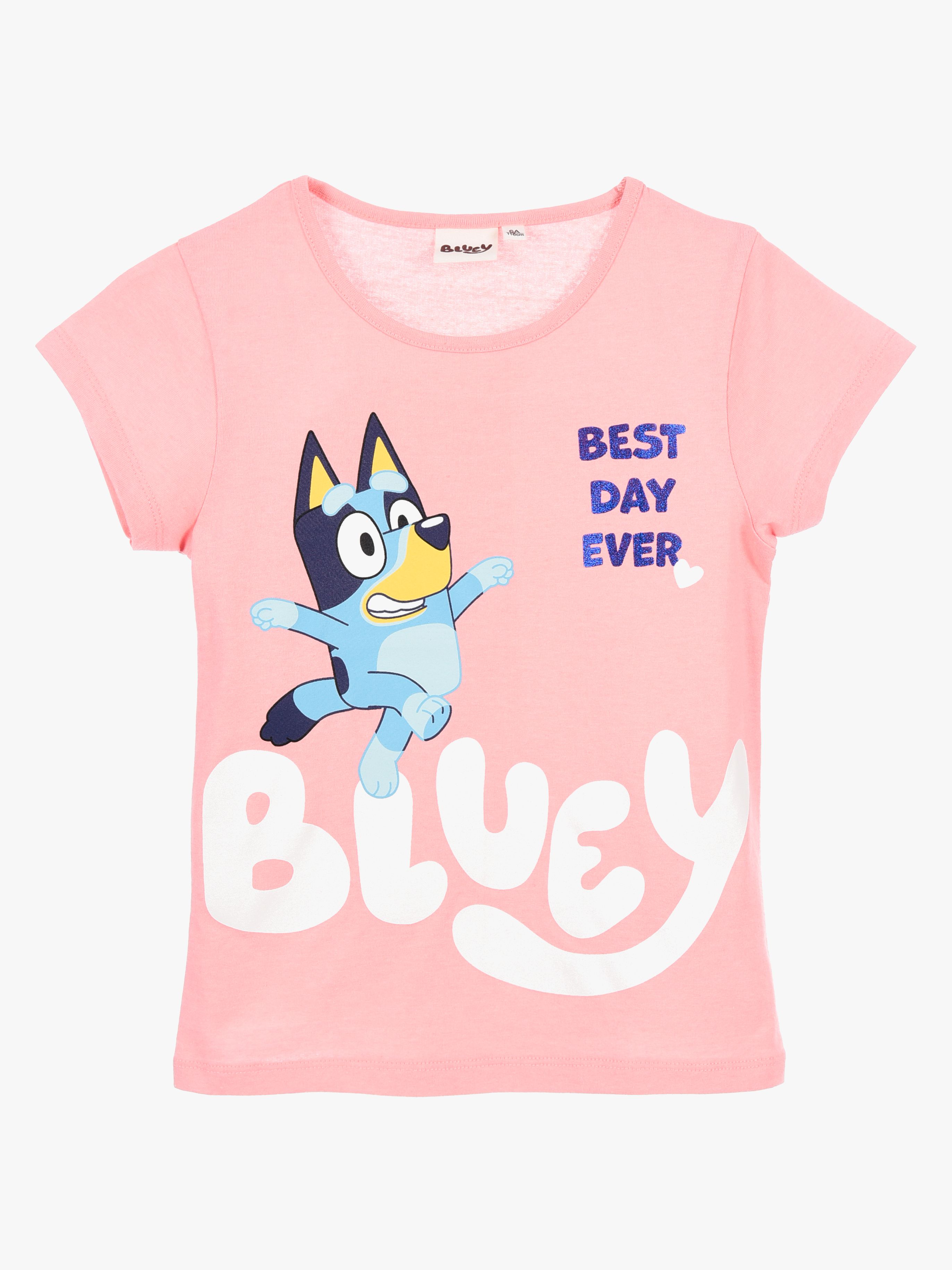 Bluey T-Shirt, Rosa, 110-116
