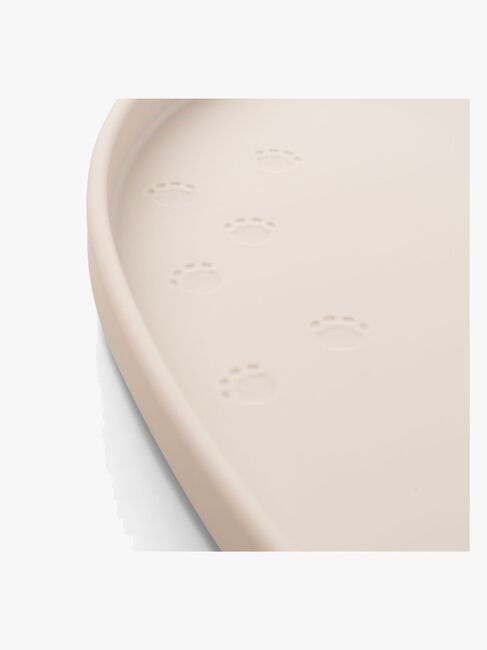 Done By Deer Elphee Tischset mit Kante Silikon, Sand