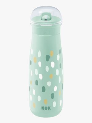 NUK Mini-Me Flip Flasche, Mint Dots