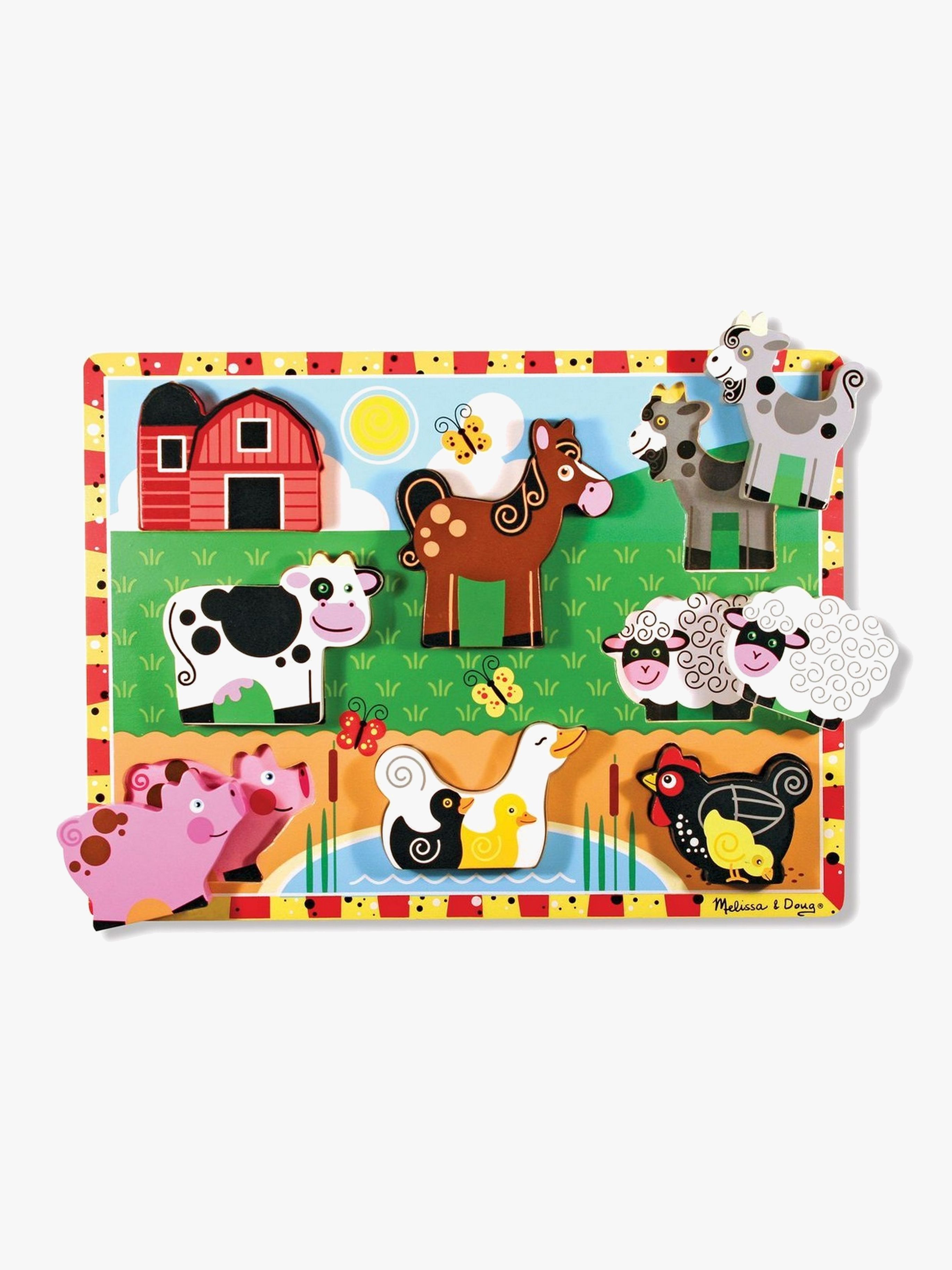 Melissa &  Doug Puzzle Bauernhof 8 Teile