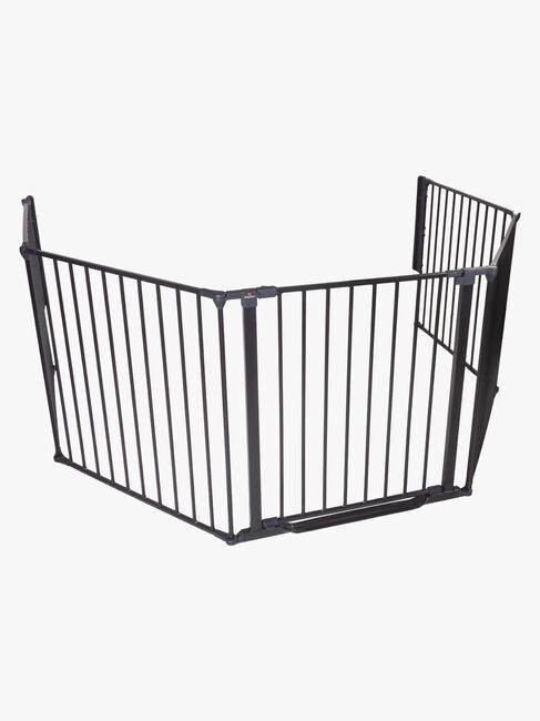 BabyDan Flex StepFree XXL Schraubgitter, Schwarz