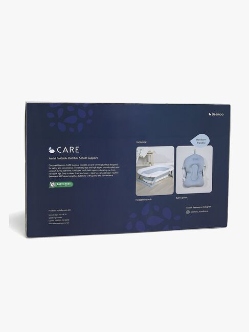 Beemoo CARE Assist Badewanne inkl. Badestütze, Soft Green