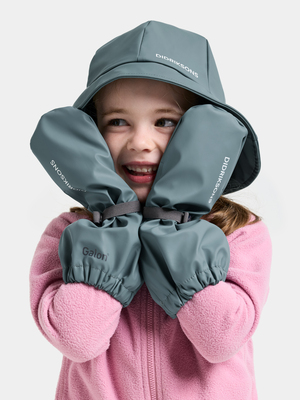 Didriksons Pileglove Gefütterte Regenhandschuhe, Factory Blue