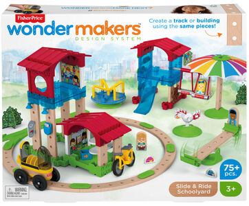Fisher-Price Wonder Makers Design System Bausatz Slide & Ride Schoolyard