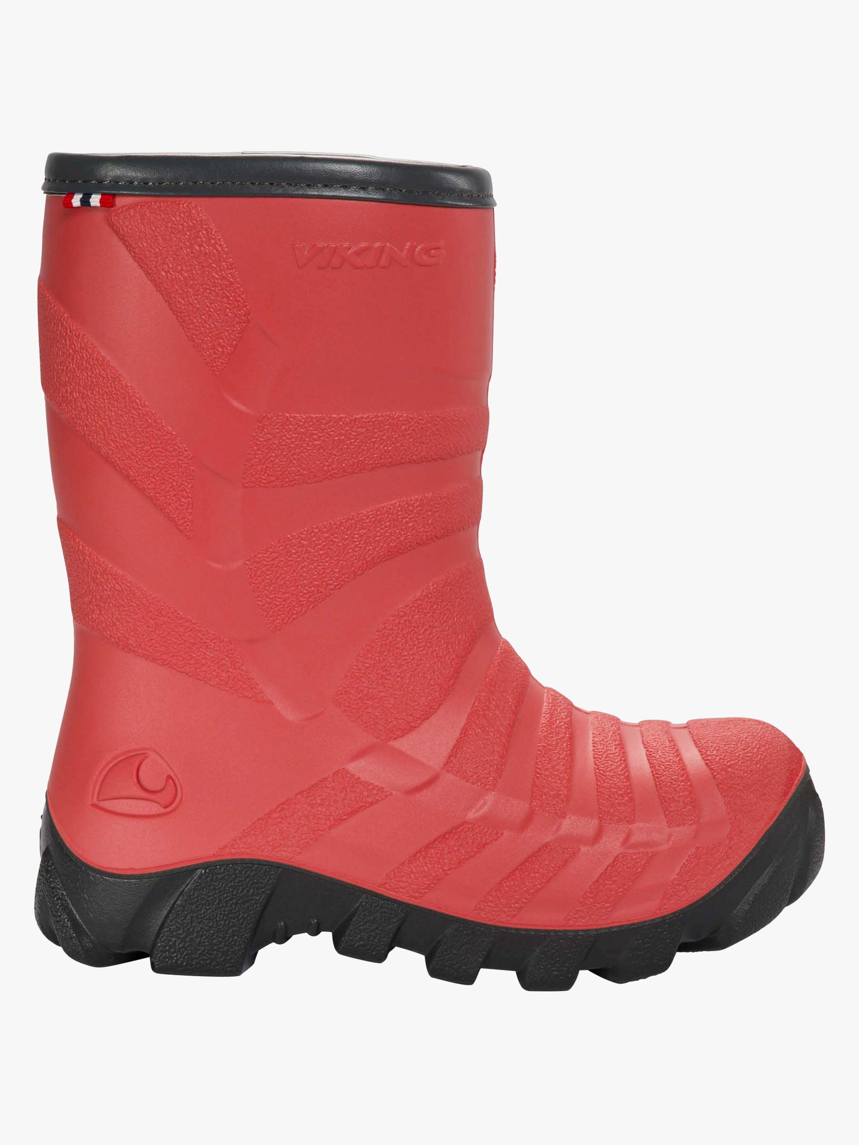 Viking Ultra Gefütterte Gummistiefel, Rot, 27, Kindergummistiefel, Kinderstiefel, Gummistiefel kinder, Kids