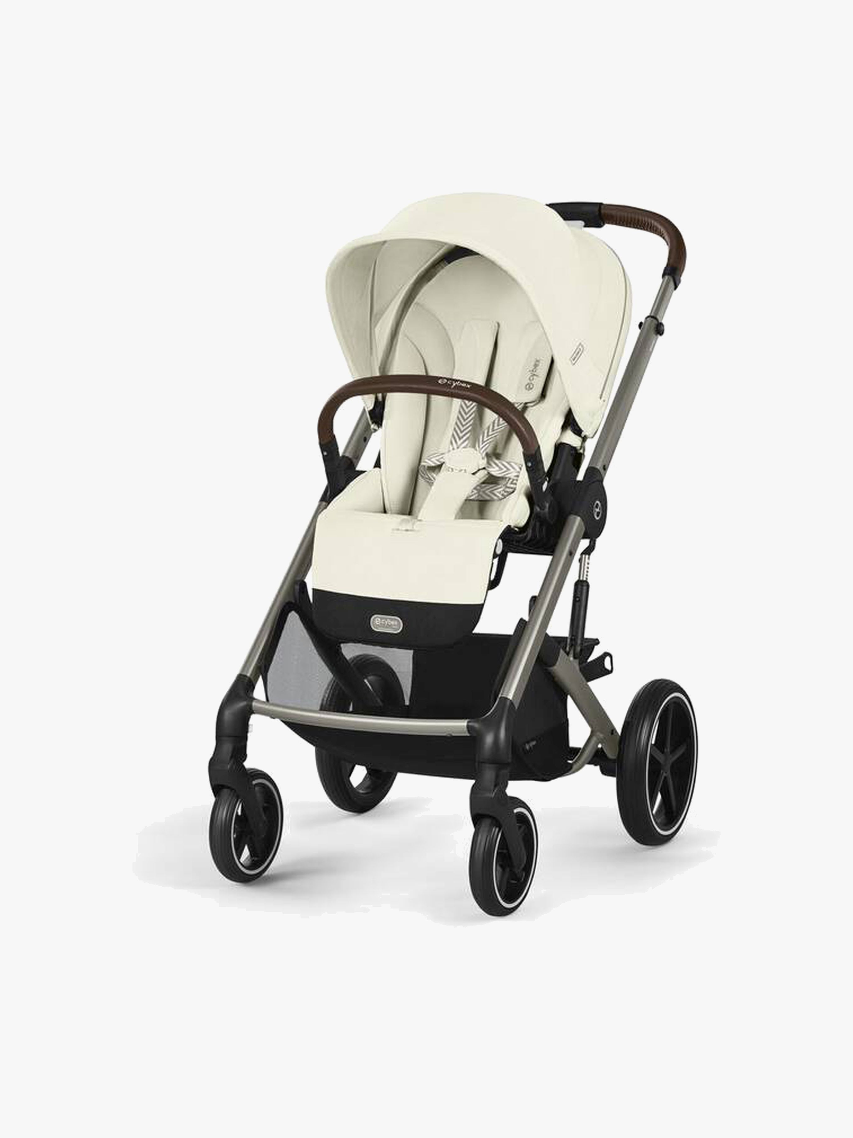 Cybex BALIOS S Lux Kinderwagen, Seashell Beige/Taupe