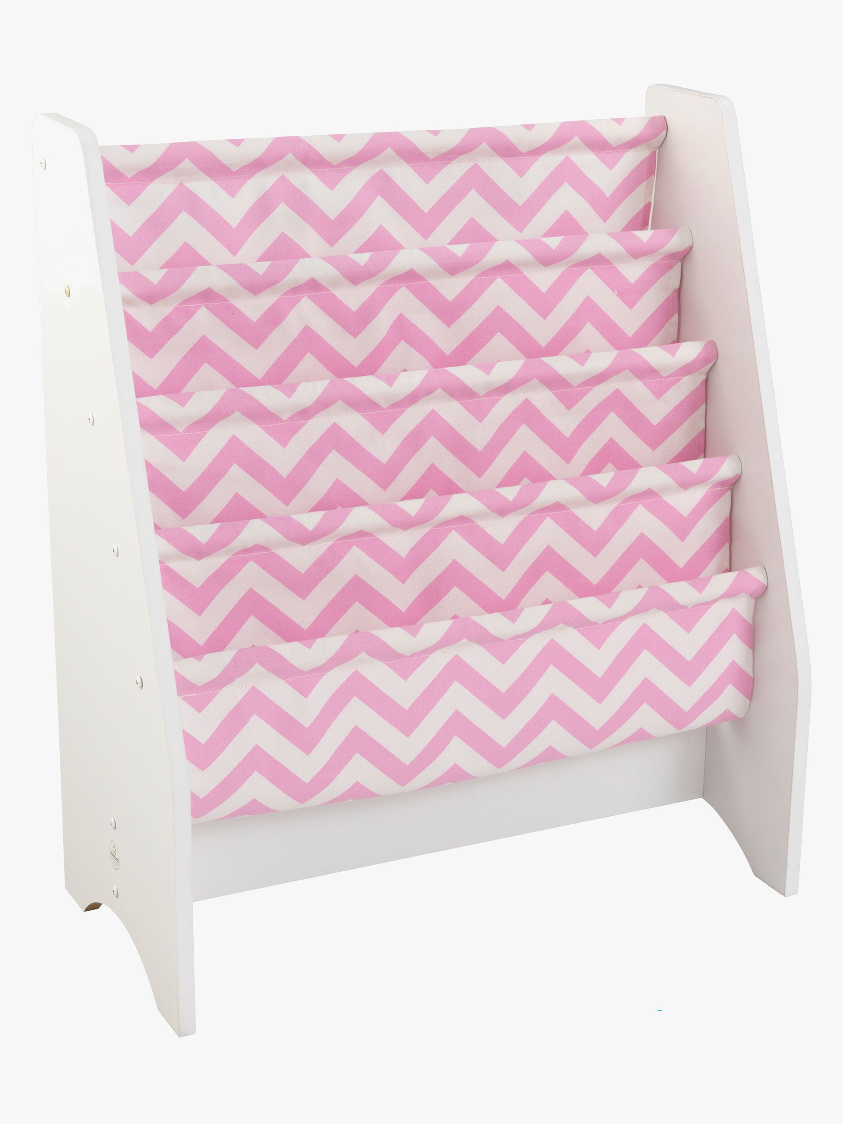 KidKraft Bücherregal, Rosa/Weiß