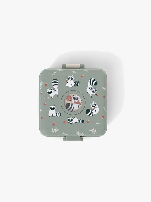 Monbento Snacky Bento Brotdose, Raccoon