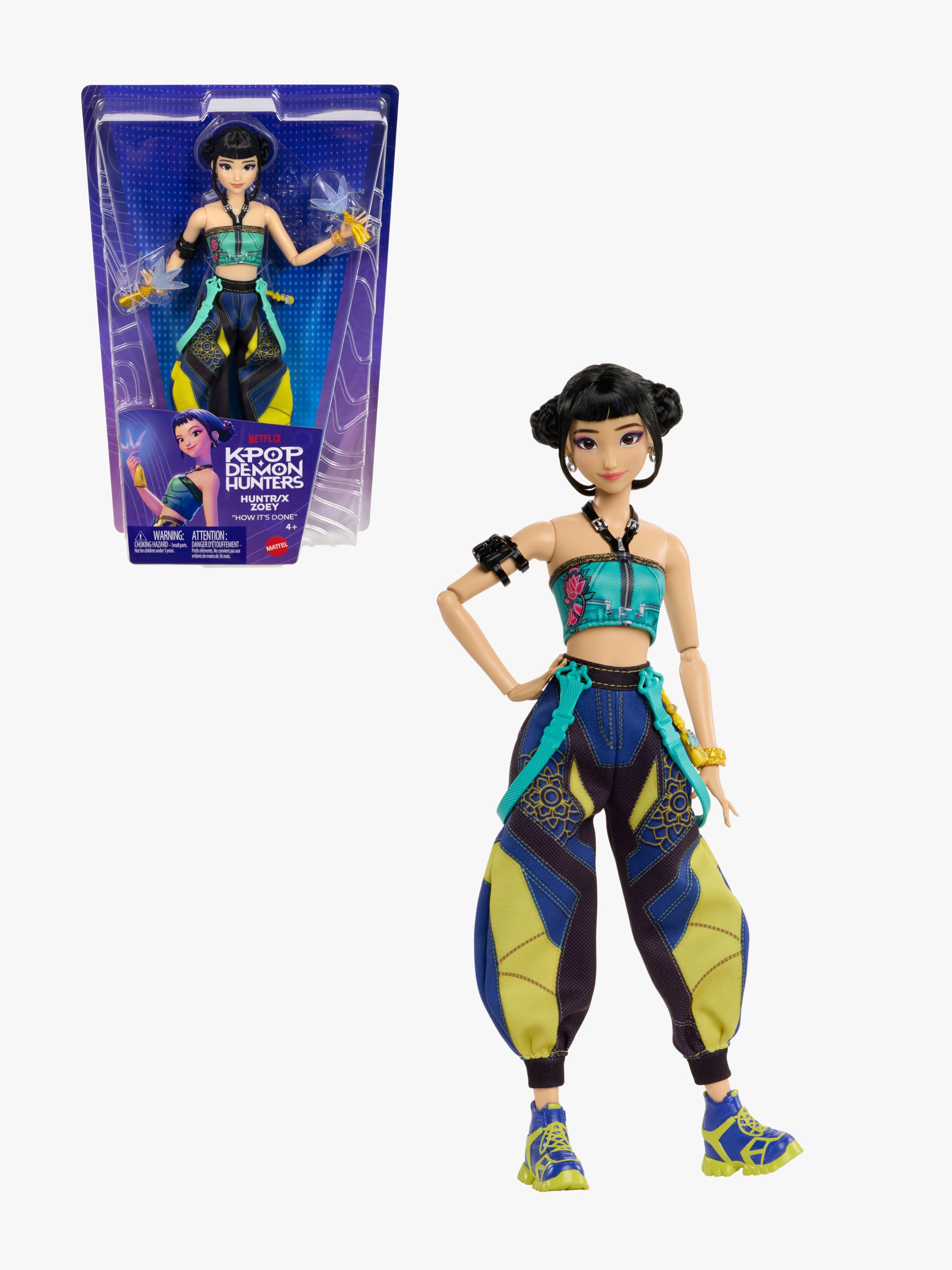 K-Pop Demon Hunters Modepuppe Zoey