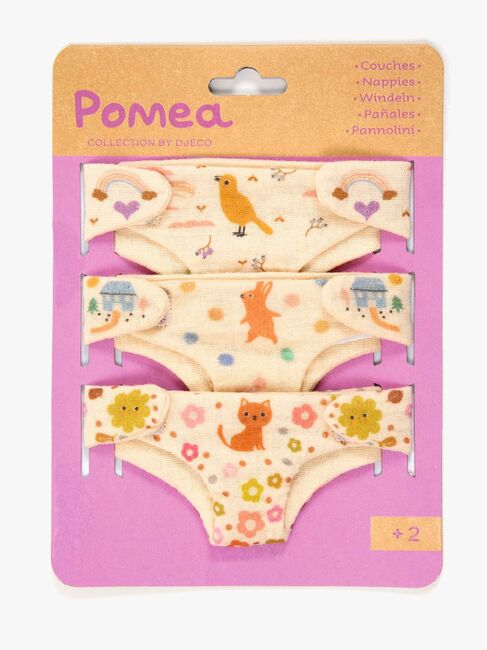 Djeco Windel-Set für Puppe 3er-Pack