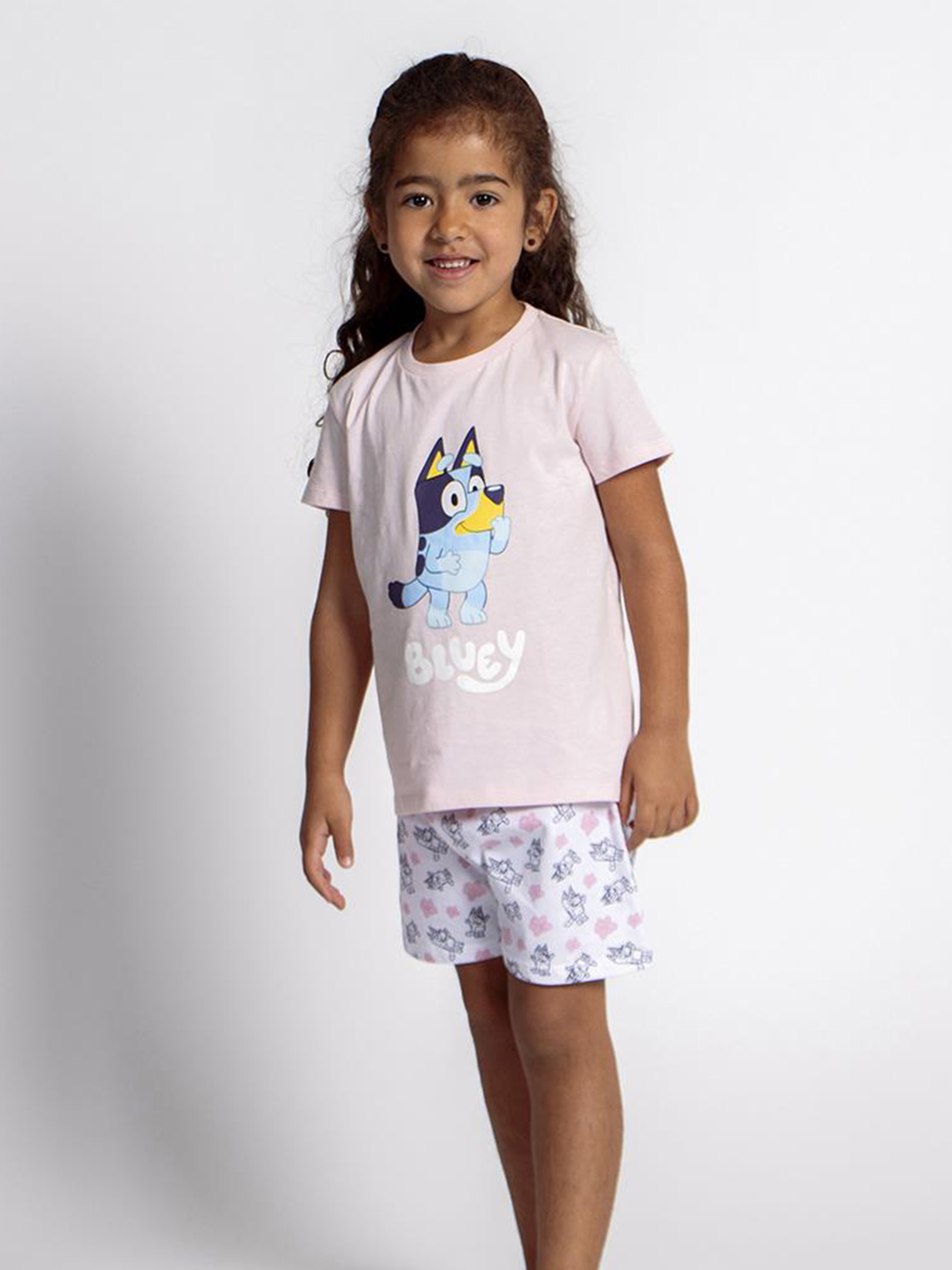 Bluey Pyjama, Rosa, 98-104