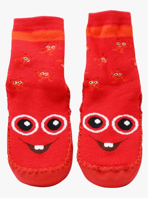 Vincent Bobbo Mockassins, Red