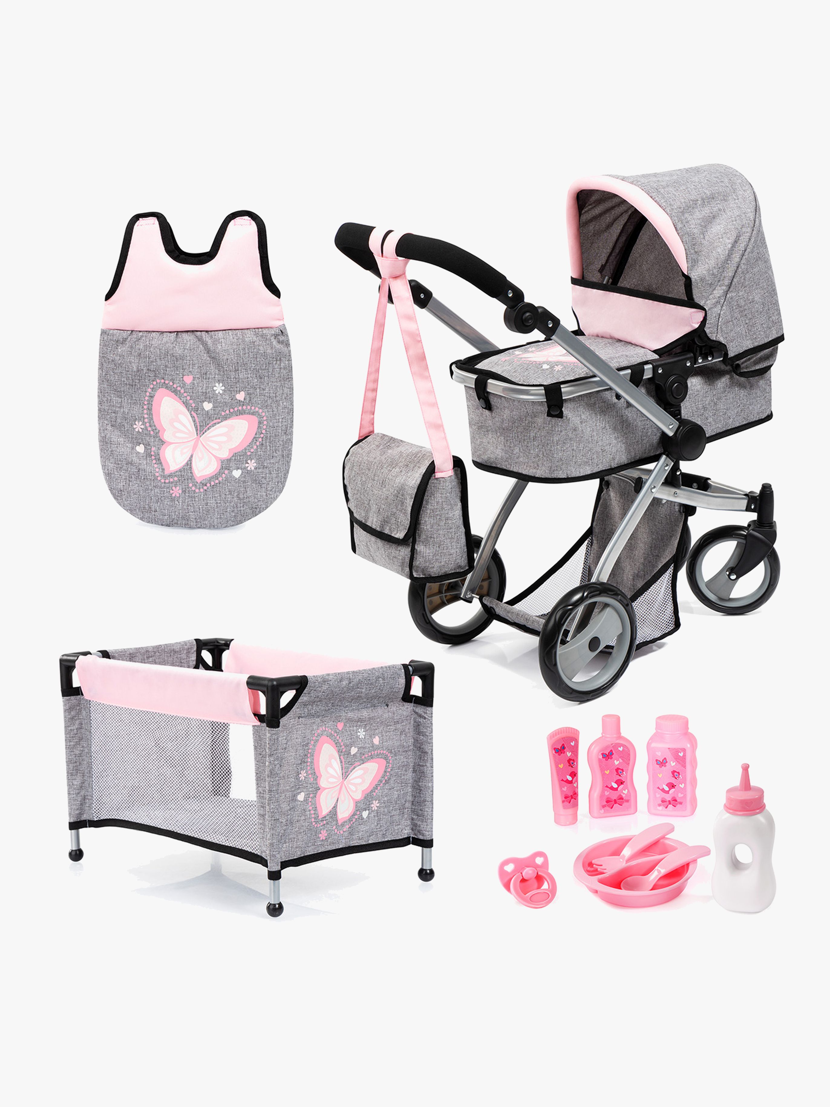 Bayer Design Puppenwagen Mega Set Milano