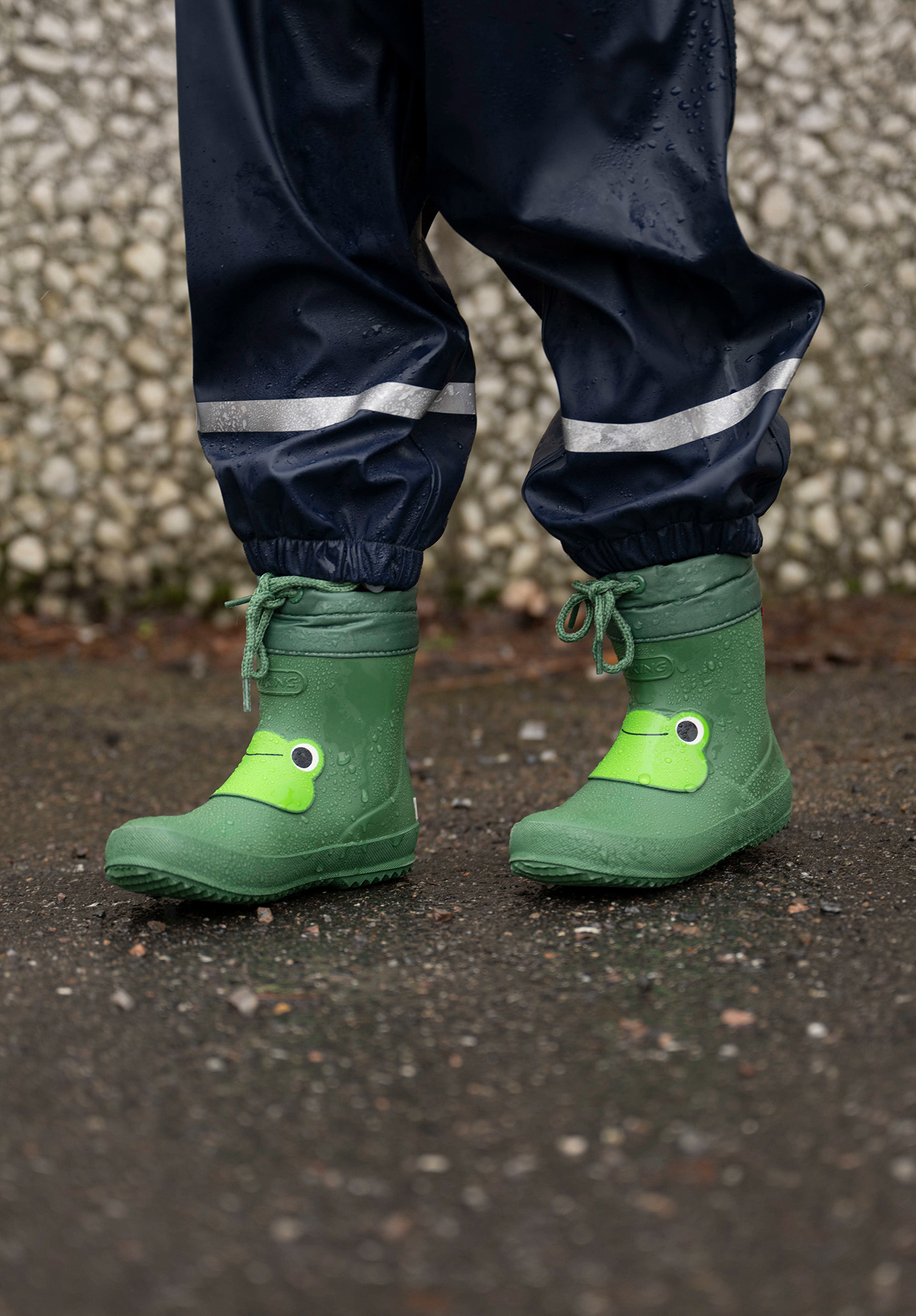 Viking Alv Indie Print Gummistiefel, Green, 27, Kindergummistiefel, Kinderstiefel, Gummistiefel kinder, Kids