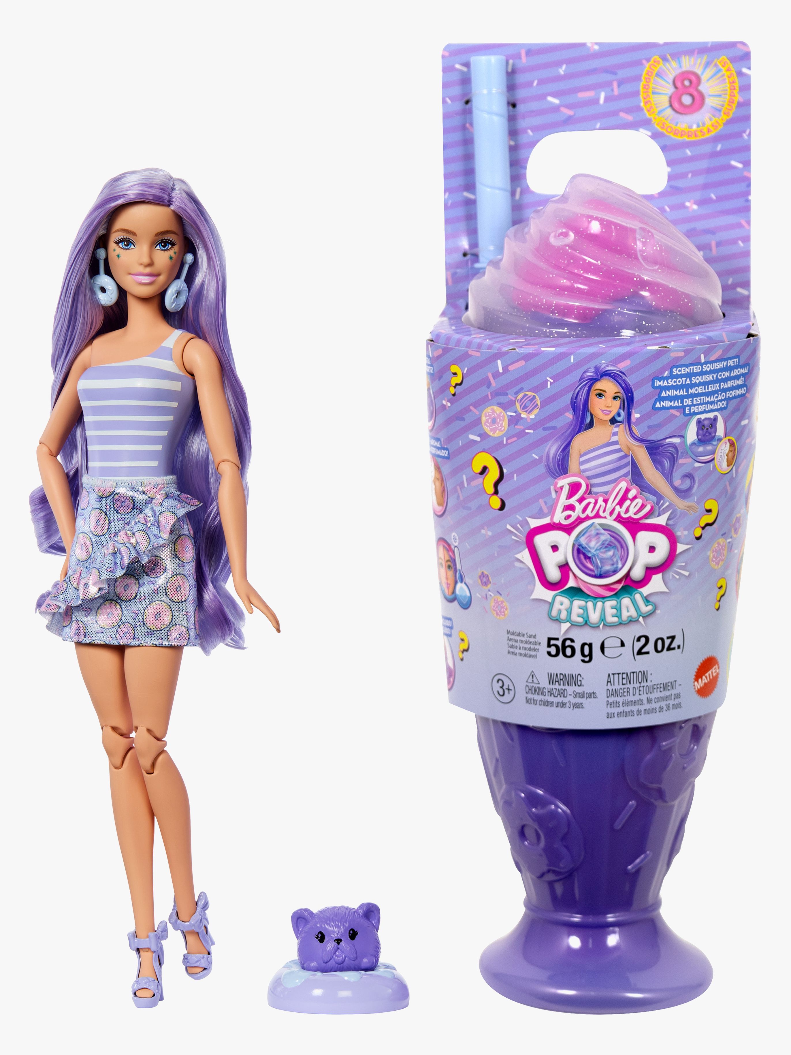 Pop Reveal Puppe Treats Series, Lila