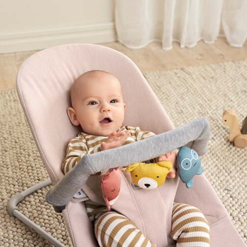BabyBjörn Weiche Freunde Spielzeug für Babywippe
