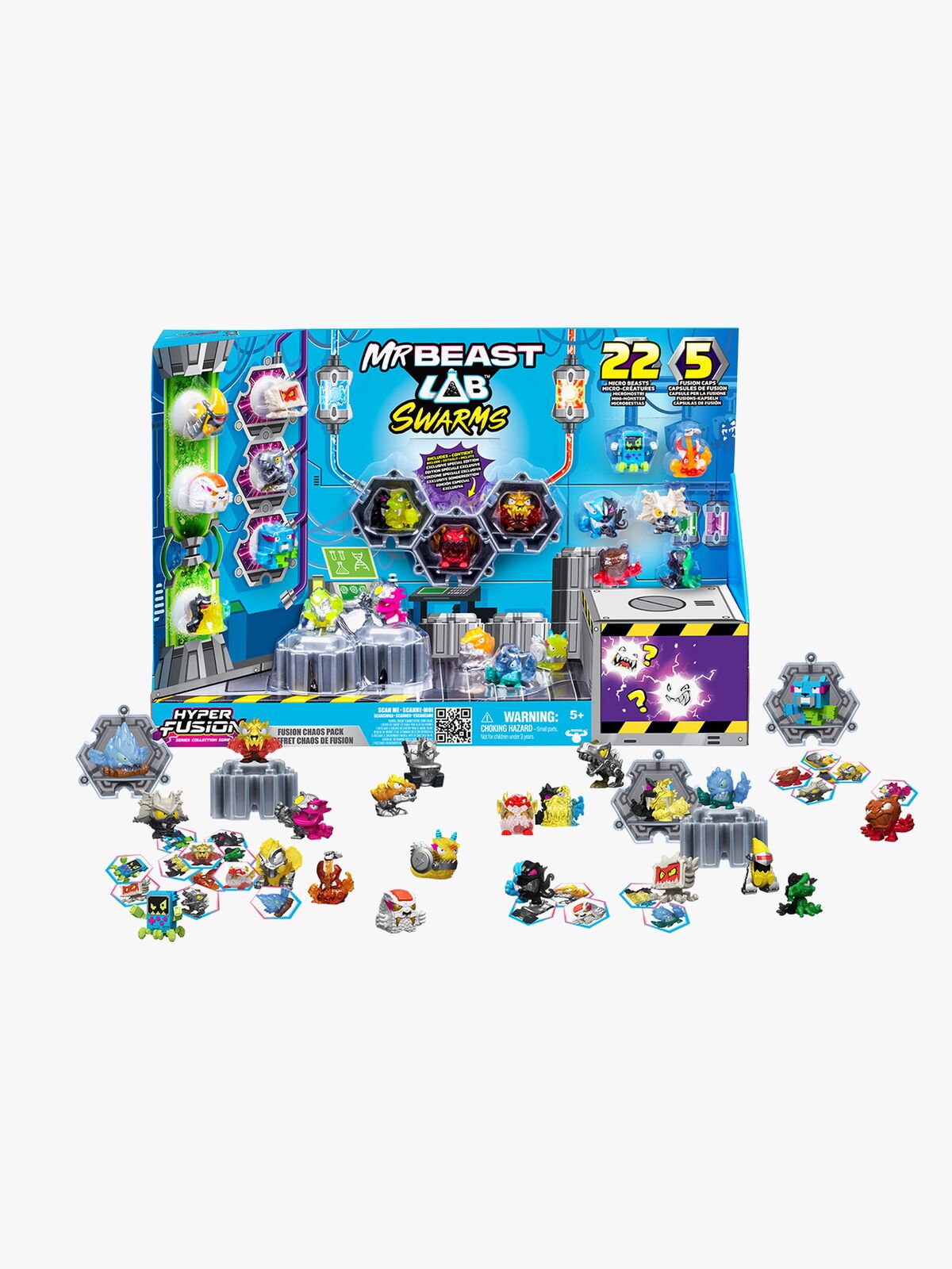 Beast Lab Swarms Sammelfiguren Fusion Chaos, Gemischt