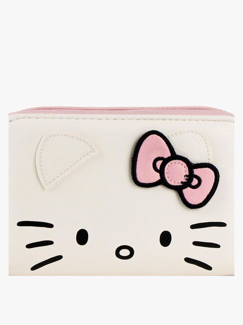 Hello Kitty Portemonnaie, Weiß/Rosa