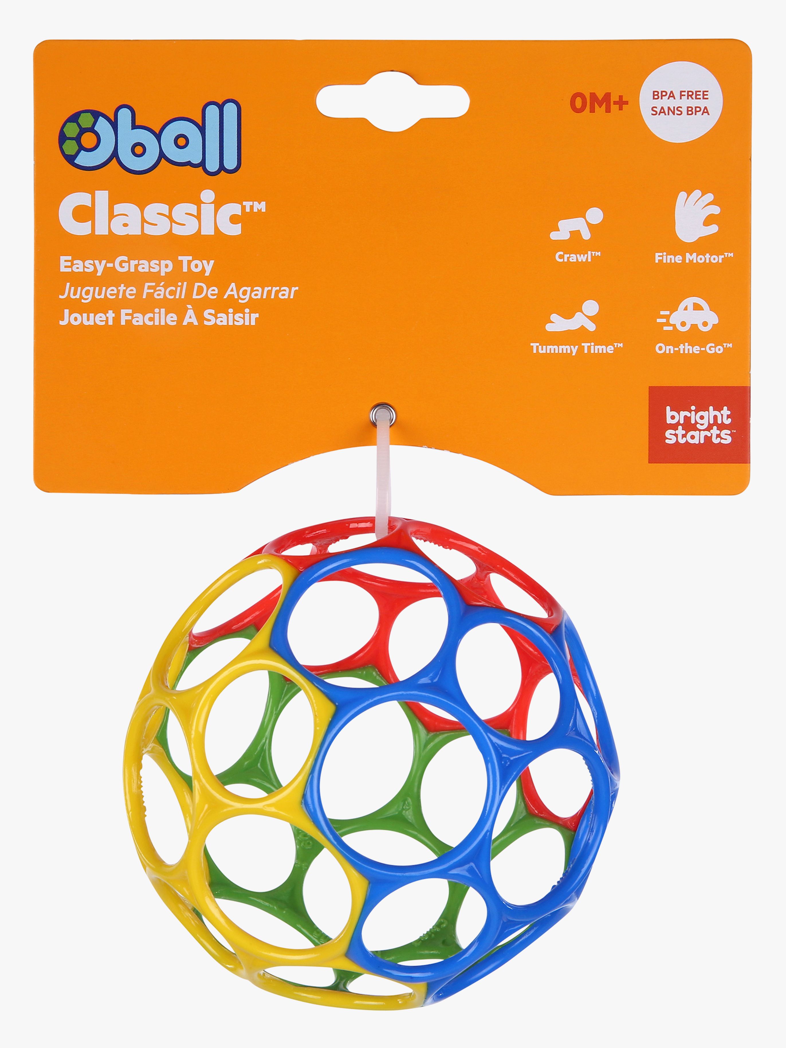 Oball Classic Bold Ball, Rot, Blau, Grün und Gelb