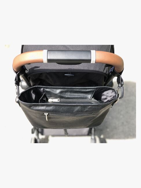 Tinkafu Tiny Tinkabag Organizer, Schwarzes PU-Leder 