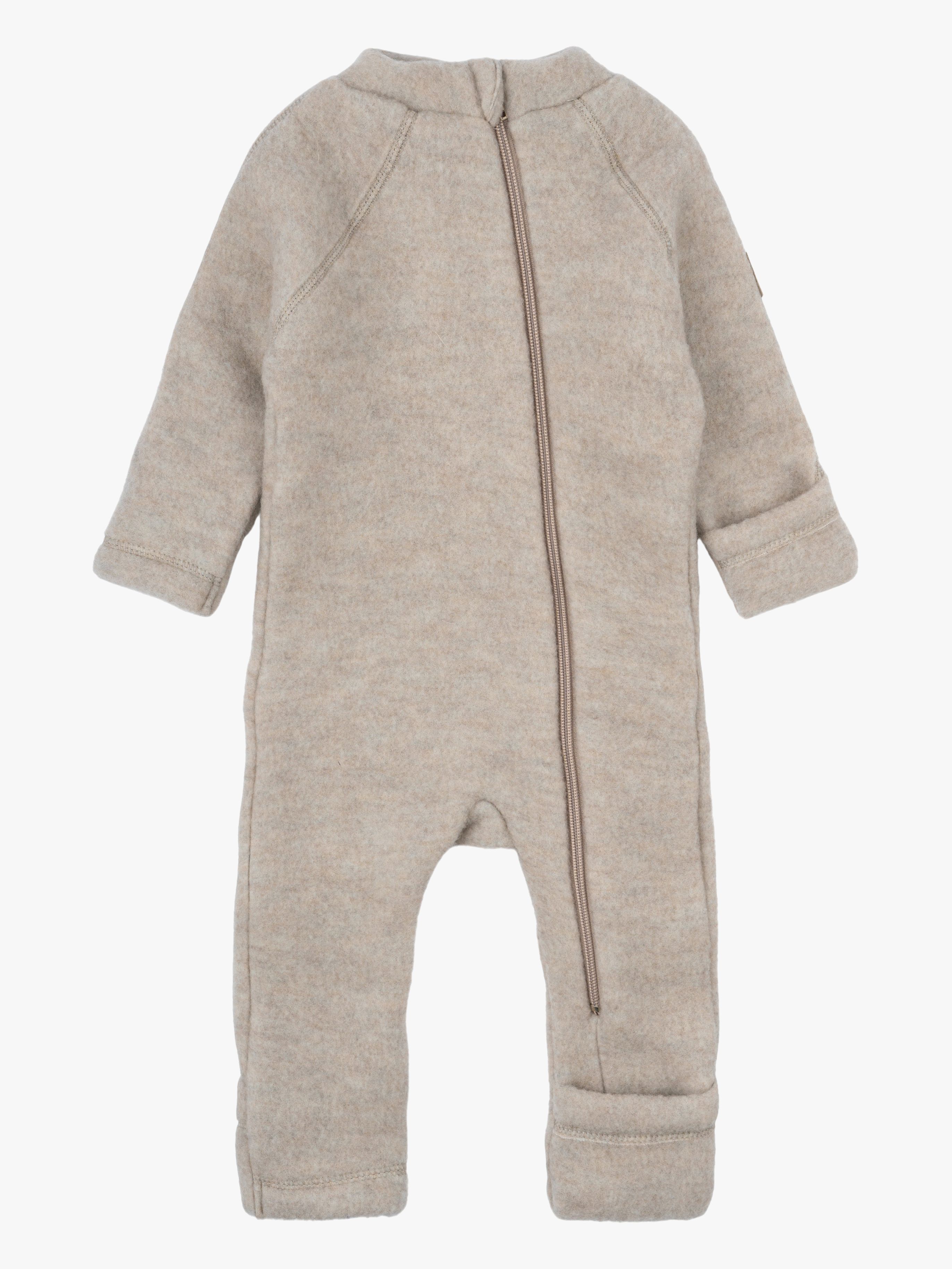 Mikk-Line Woll-Overall Merino, Melange Offwhite, 86
