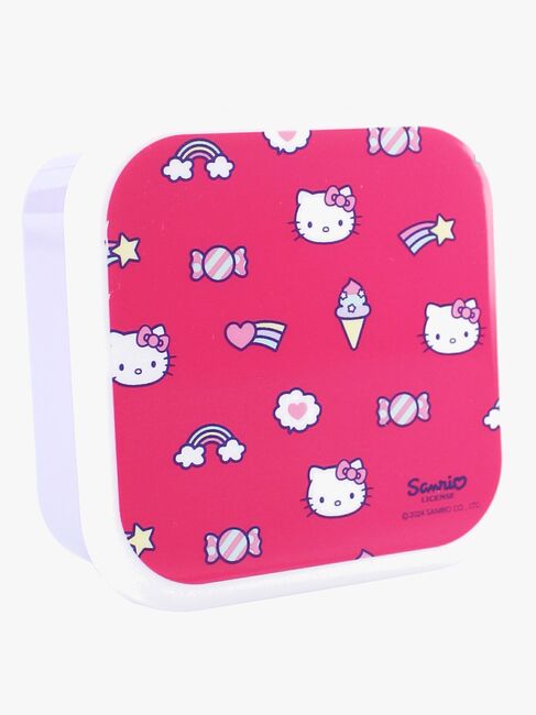Hello Kitty 3 in 1 Snackbox Fresh Bites, Rosa