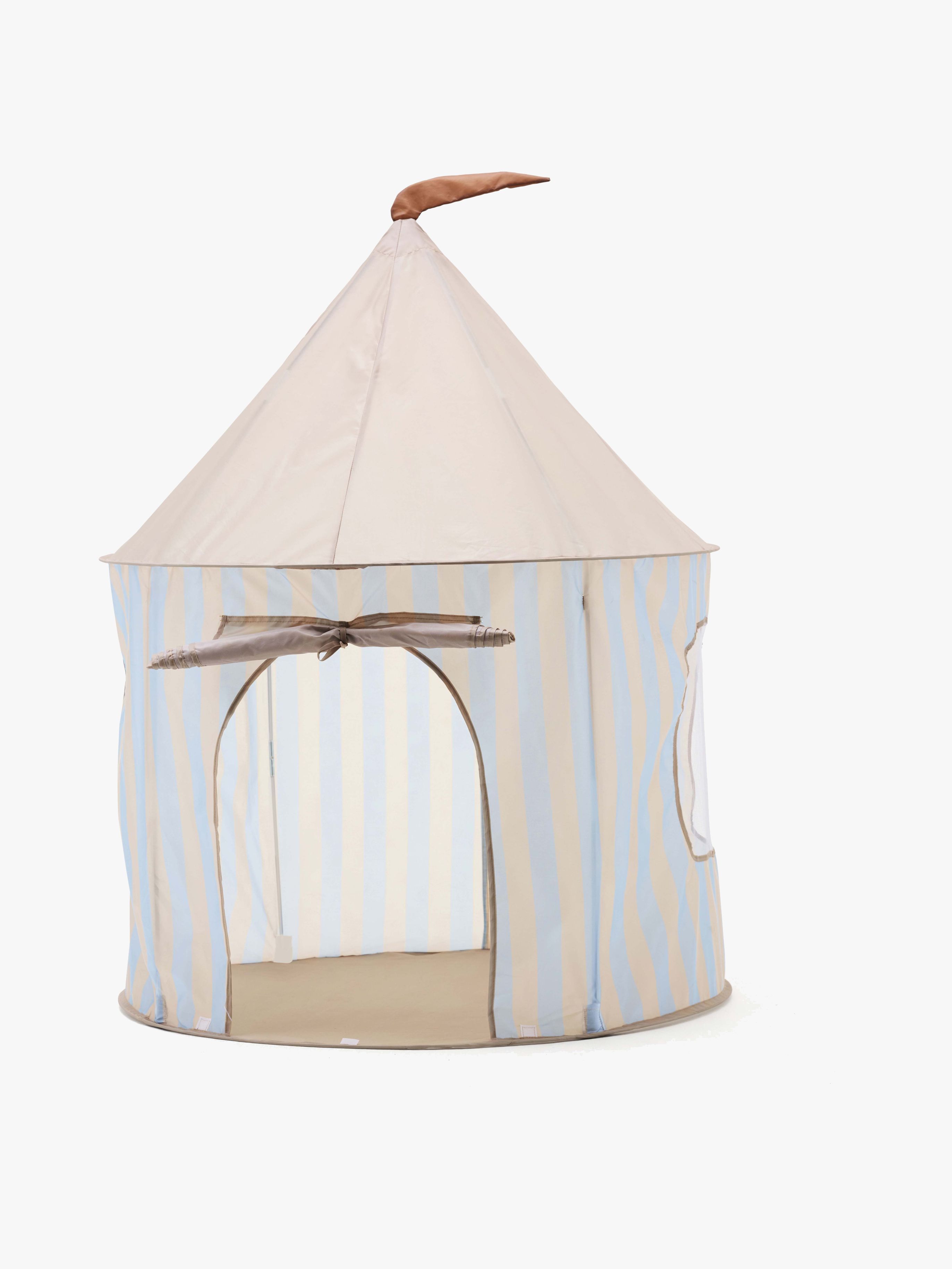 Spielzelt Gestreift, Blau