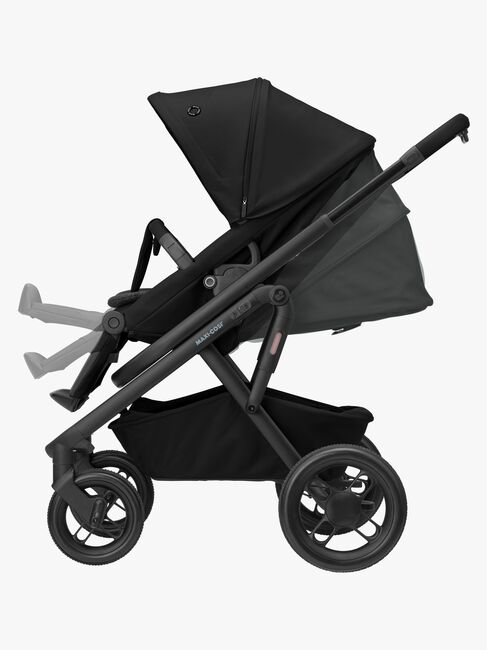 Maxi-Cosi Lila XP+ Kombikinderwagen, Essential Black