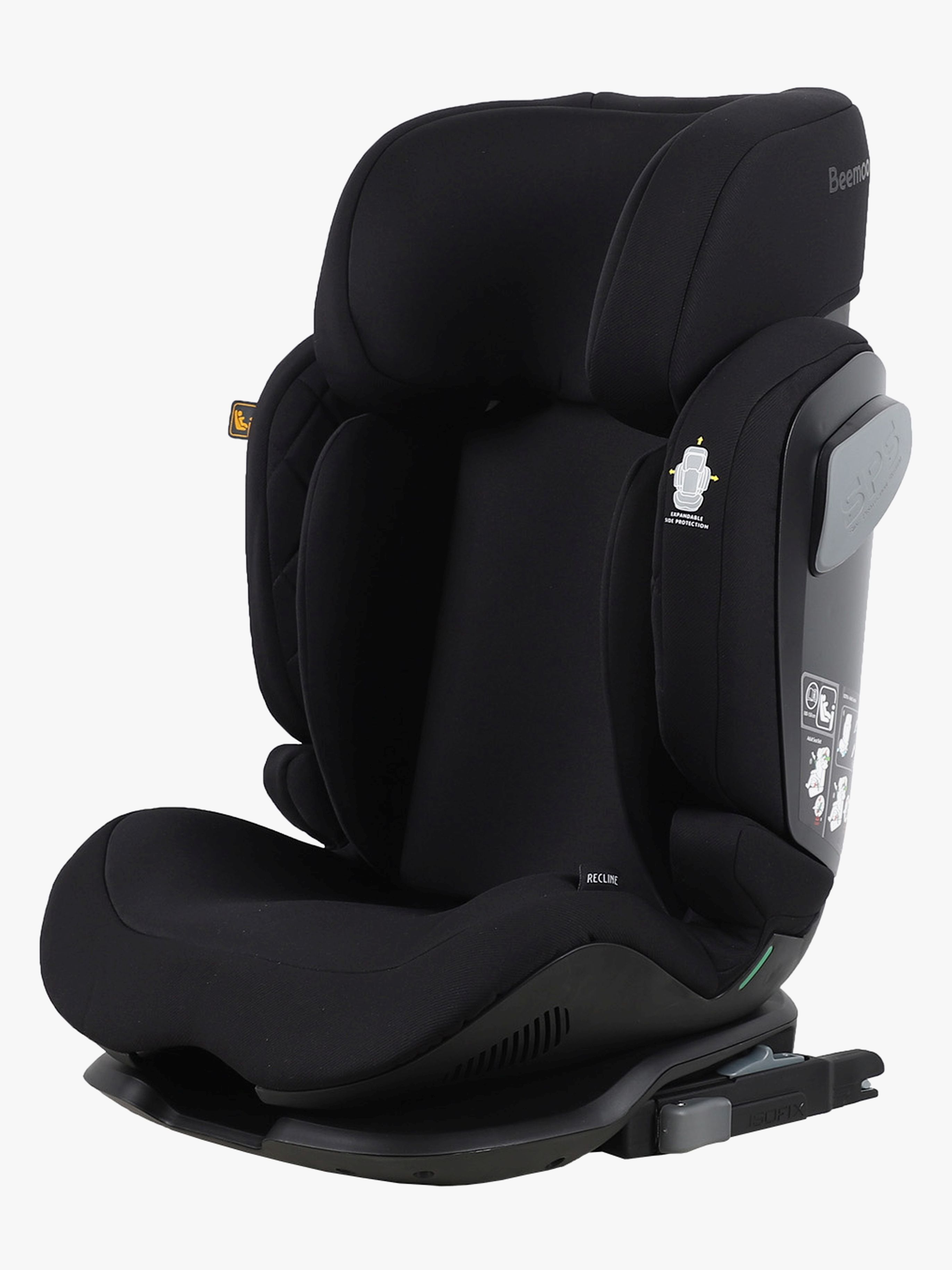 Beemoo Recline i-Size Kindersitz, Black Stone
