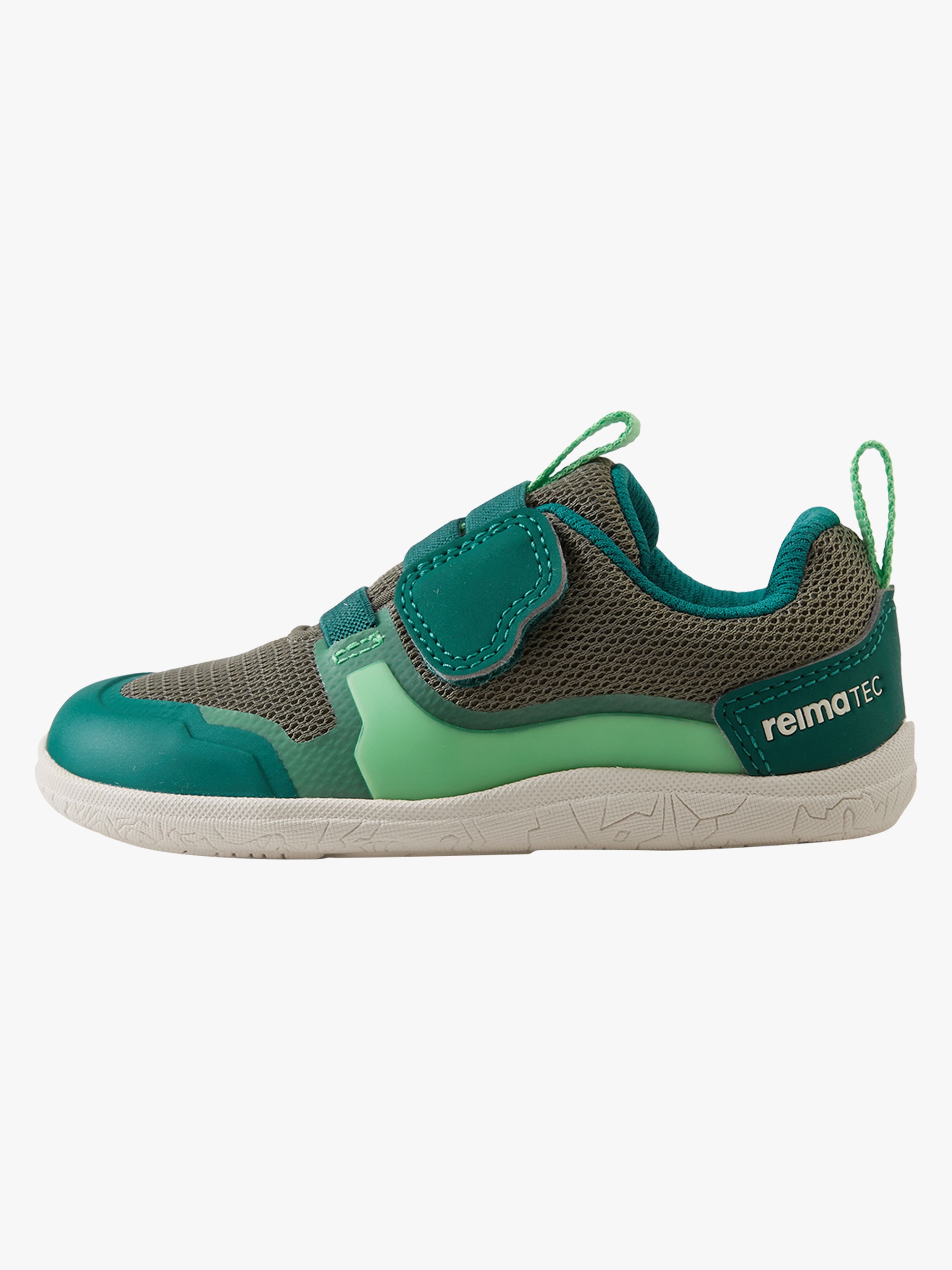 Reima Tepastelu Barefoot WP Kinder Sneaker, Greyish green, 22, Kinderschuhe