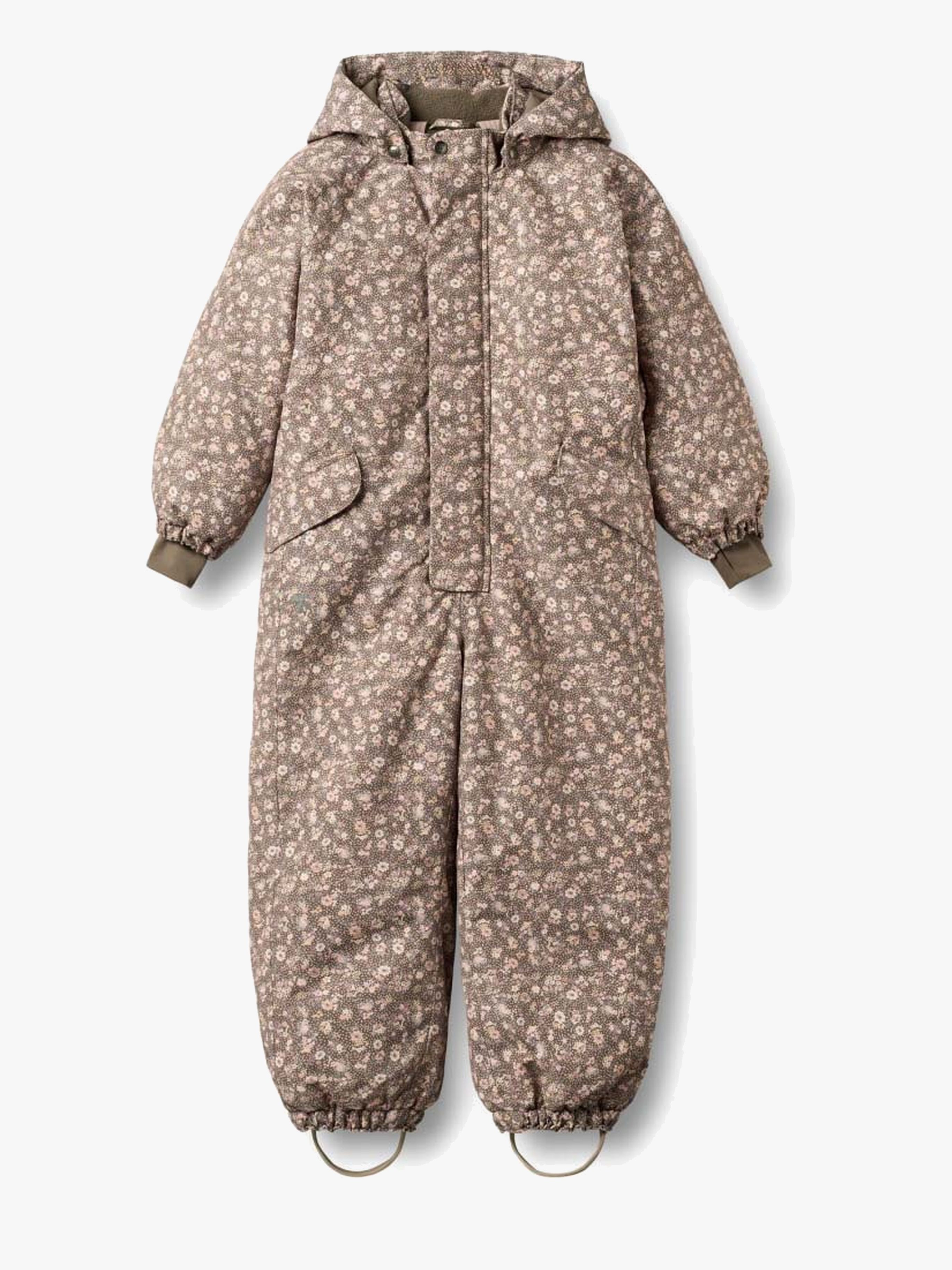 Wheat Miko Winteroverall, Dry Wood Snow Flowers, 104