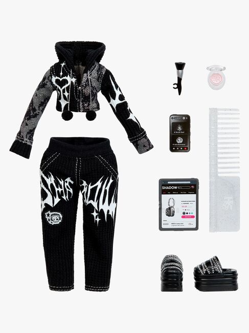 Shadow High Modepuppe Girls Night Heather, Grau