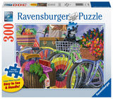 Ravensburger Puzzle Fahrradgruppe 300 Teile, XXL-Teile