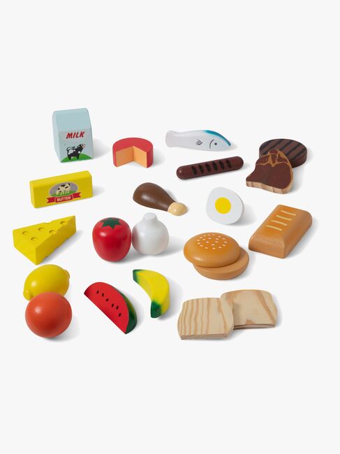 Melissa & Doug Küchenspielzeug Lebensmittelgruppen Mit 4 Boxen