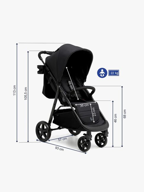 Beemoo BFF20 Buggy, Night Black