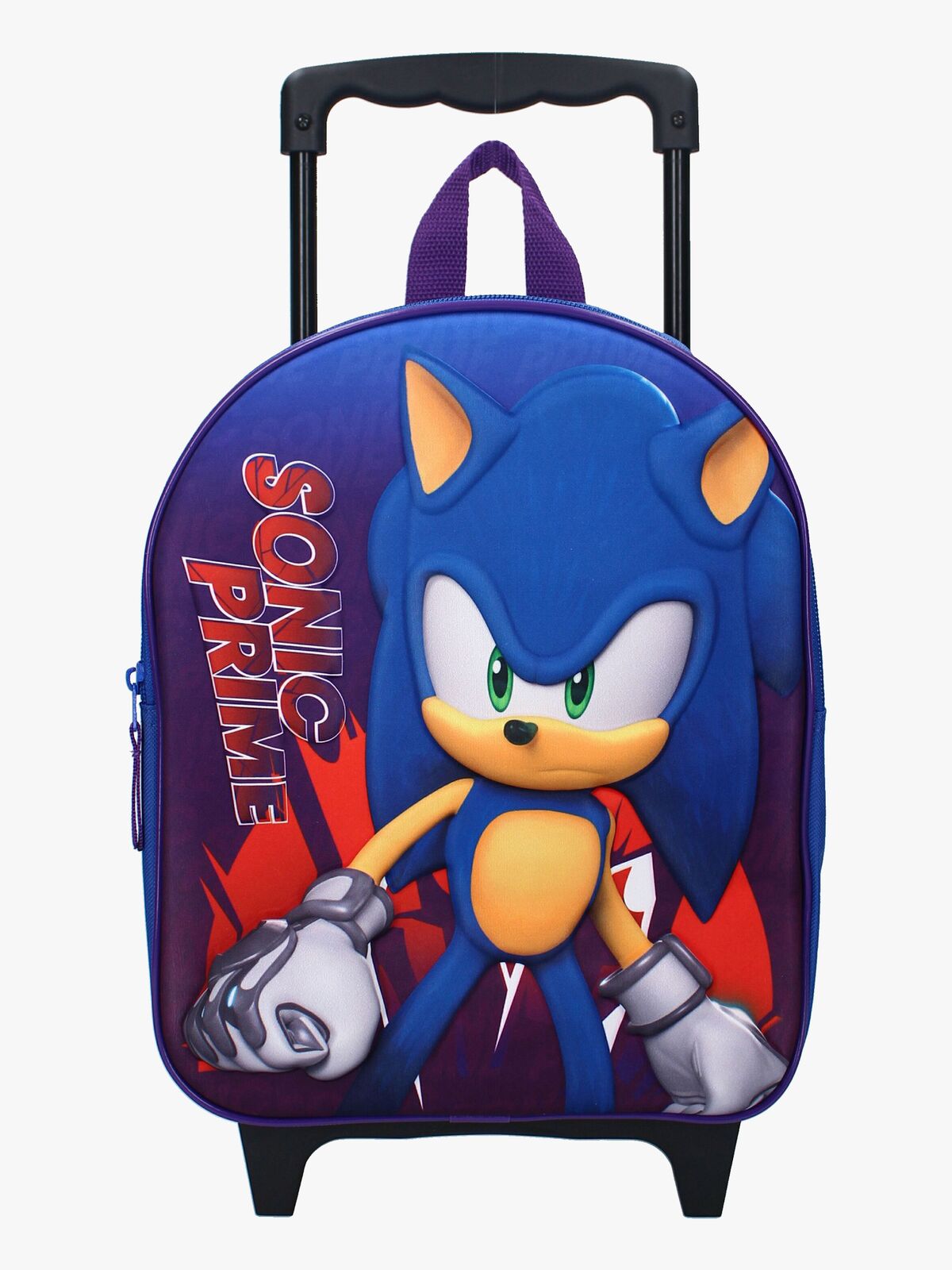 Sonic The Hedgehog Great Escapes 3D Trolley Rucksack 9L, Blau