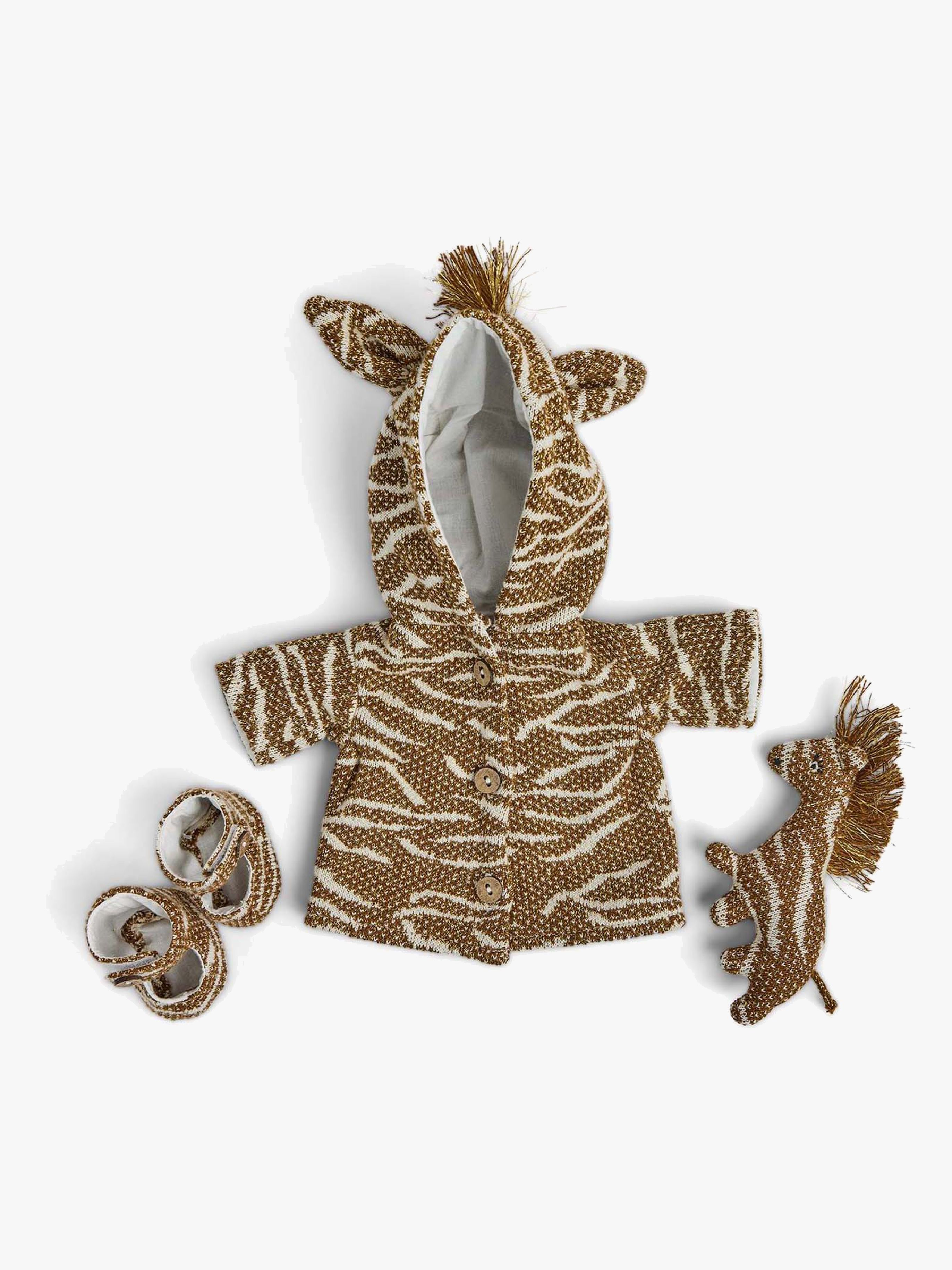 Smallstuff Puppenkleidung Zebramantel Mit Schuhe Und Zebra