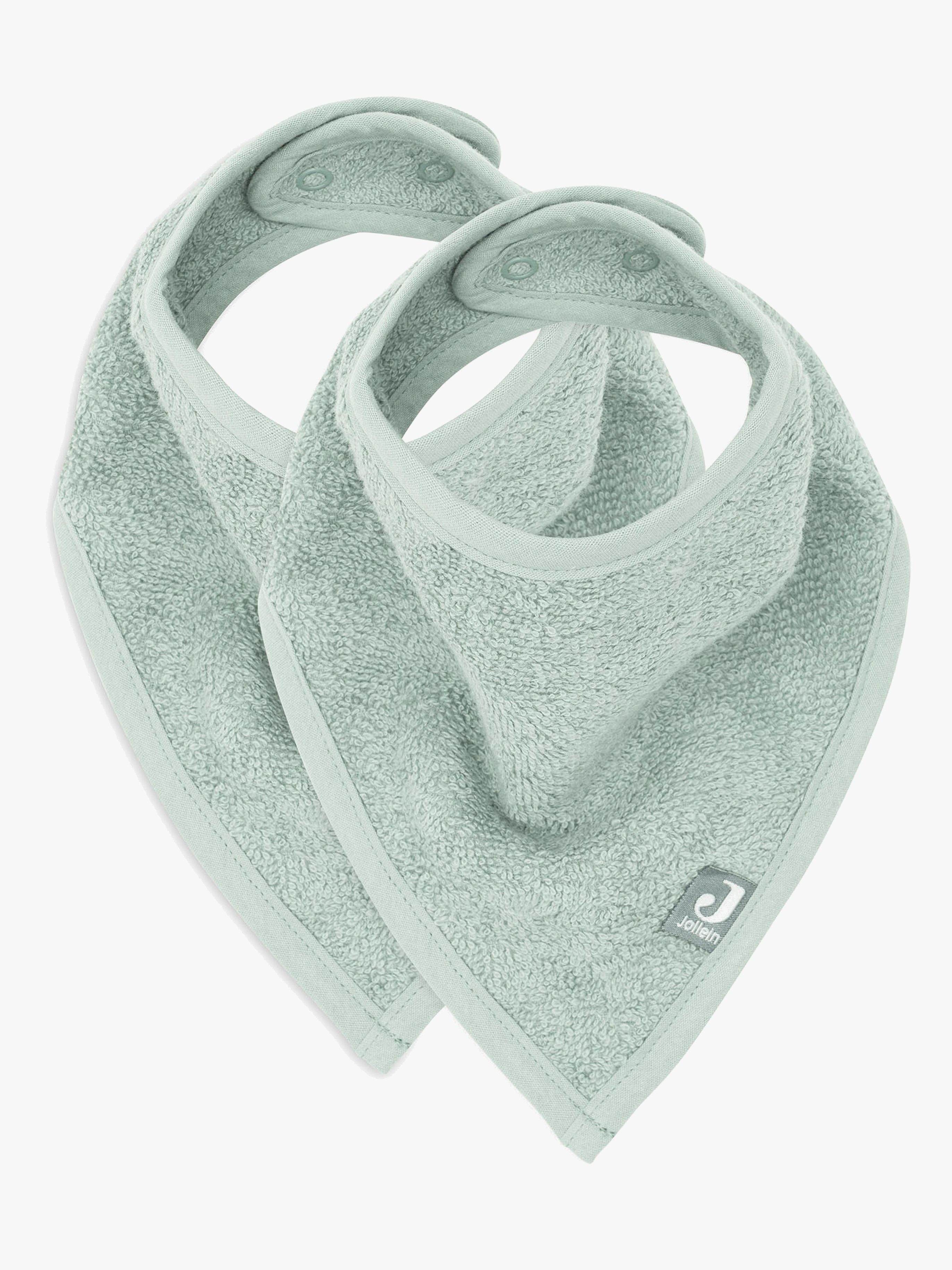 Jollein Bandana Halstuch 2er-Pack, Ash Green