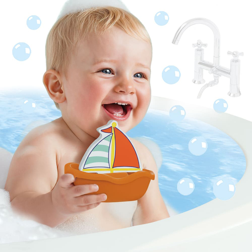 SES Creative Badespielzeug-Set Boote mit Schaumtieren