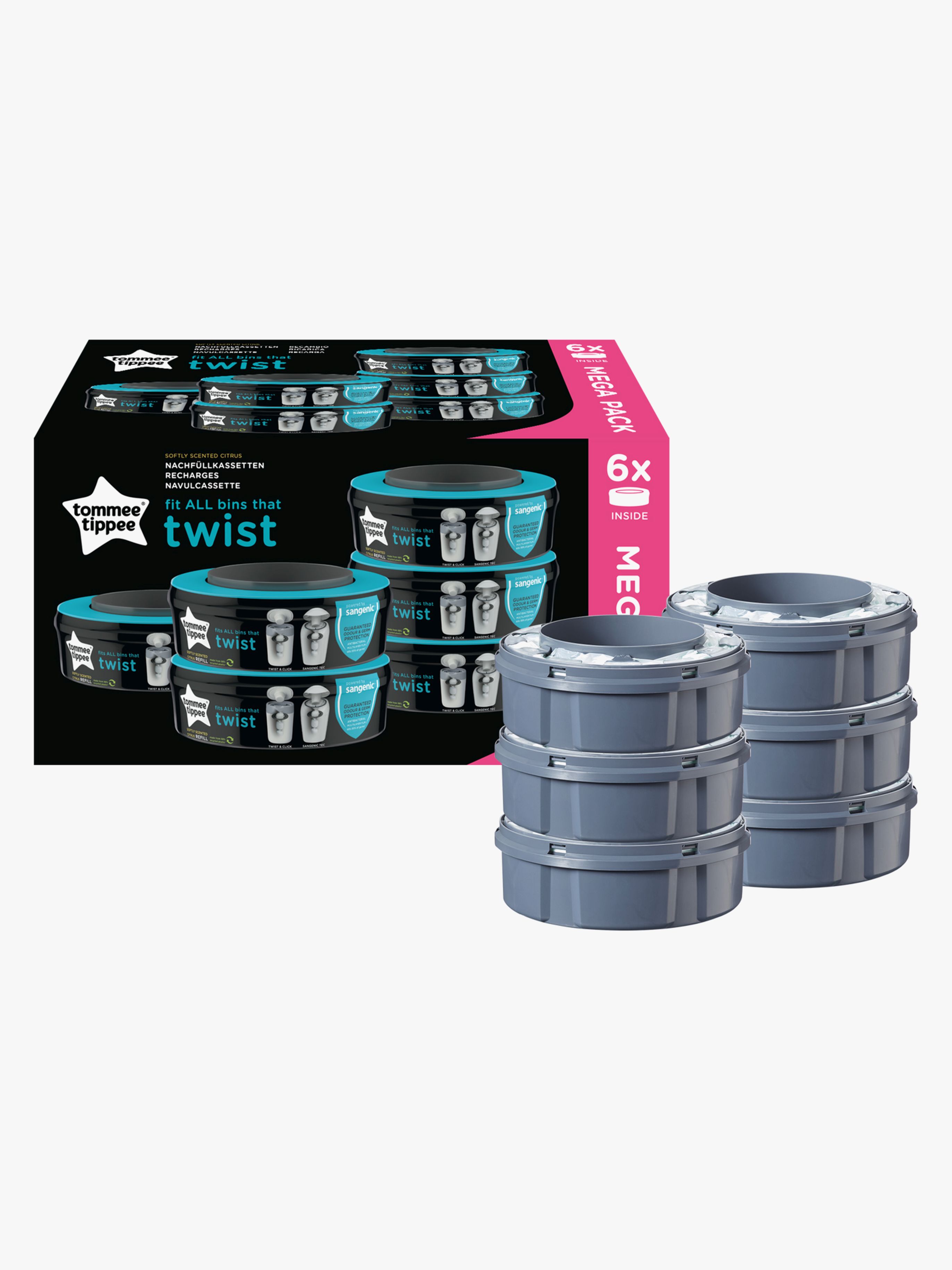 Tommee Tippee Twist Refill  6er-Pack